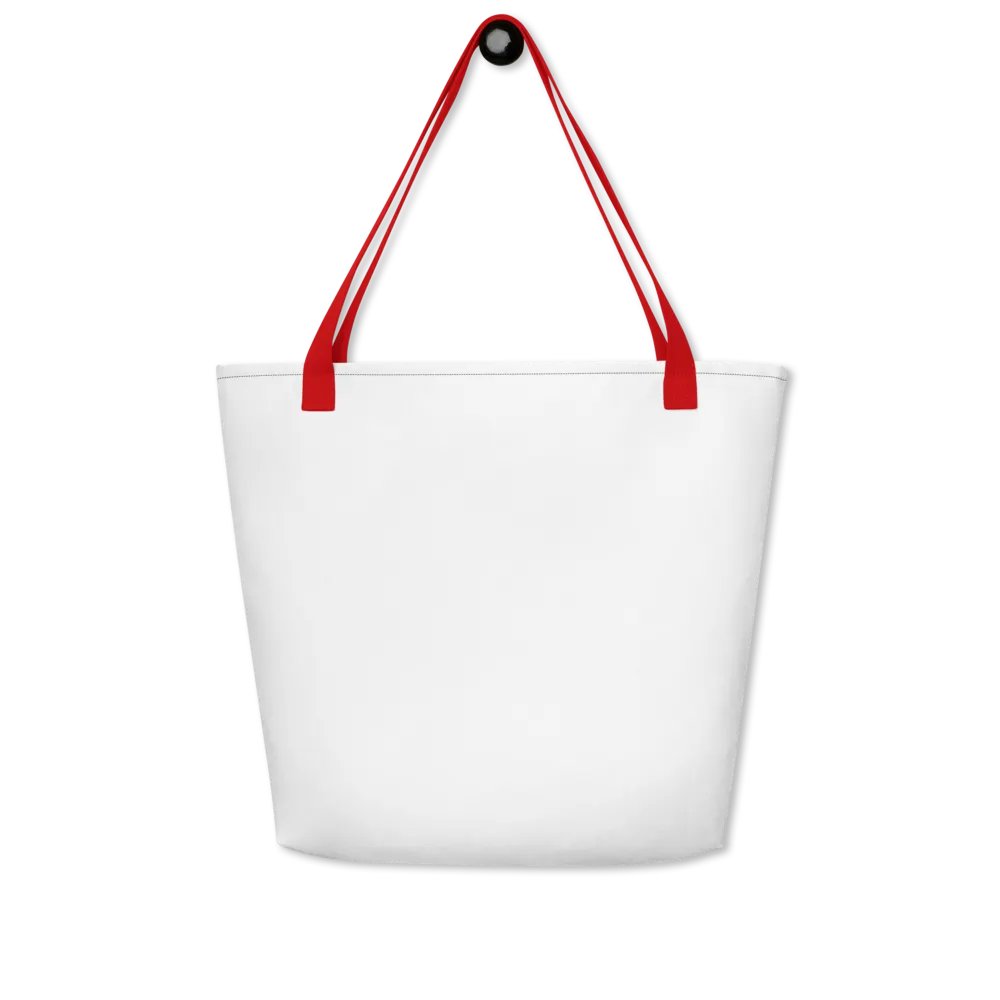 Water Lily Blooms All-Over Tote Bag product image (5)