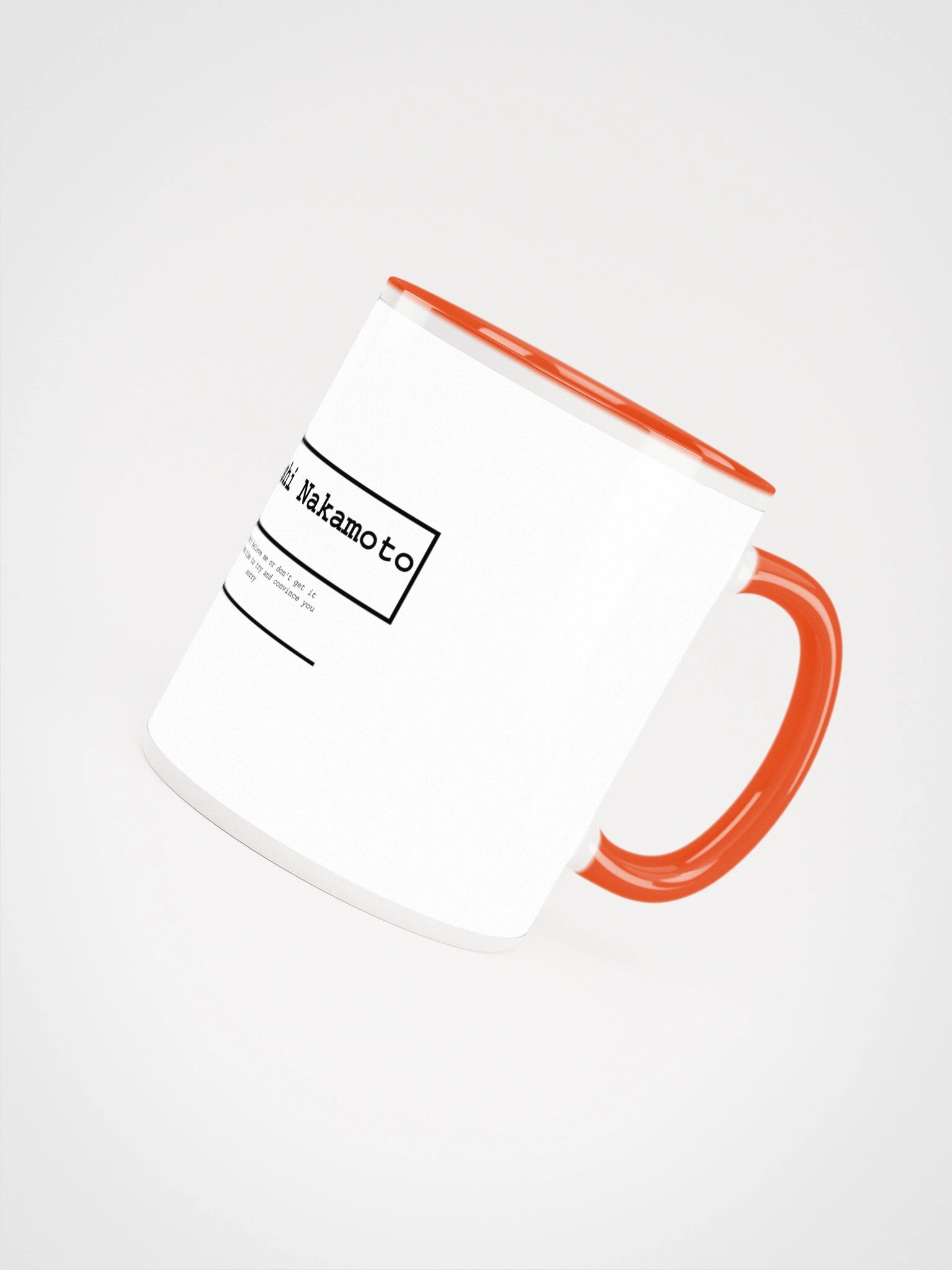 Satoshi Nakamoto Inspirational Mug product image (19)