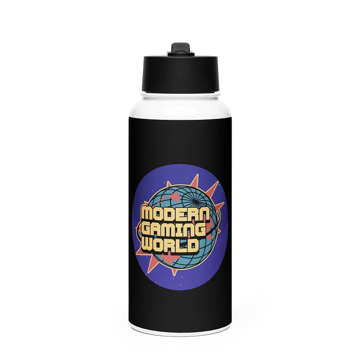 Game On: Stainless Steel ModernGamingWorld Water Bottle product image (1)