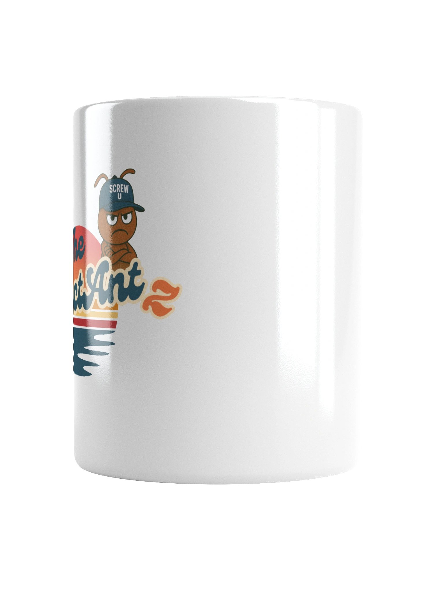 Screw U Coffee Mug by The ReluctAntz – White product image (6)