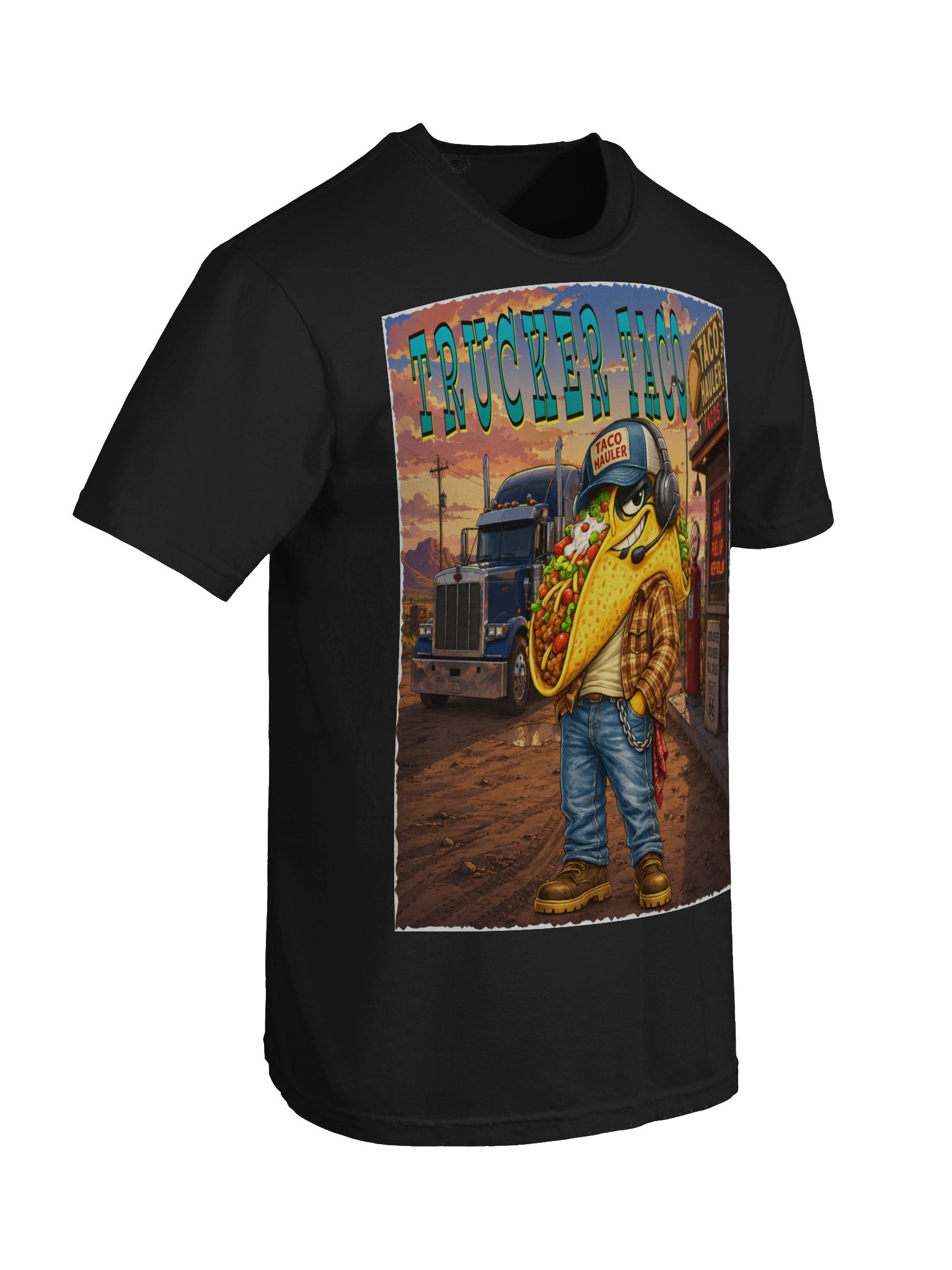 Trucker Taco Desert Crew Tee product image (52)