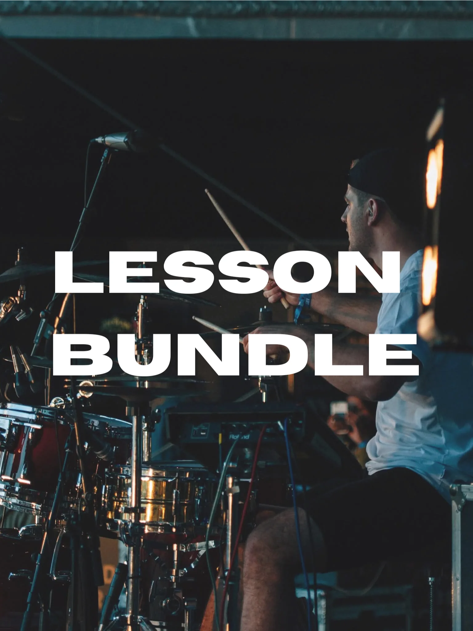 3× 1-1 Online Drum Lesson Bundle product image (1)