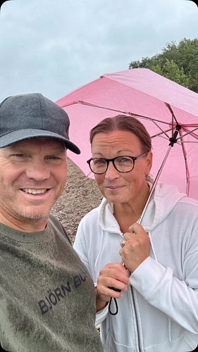 En liten promenad innan hemfärden idag 👣🥾👣🥾 Den lilla promenade blev något längre o mera som en pw i terräng! Skulle bara gör...
