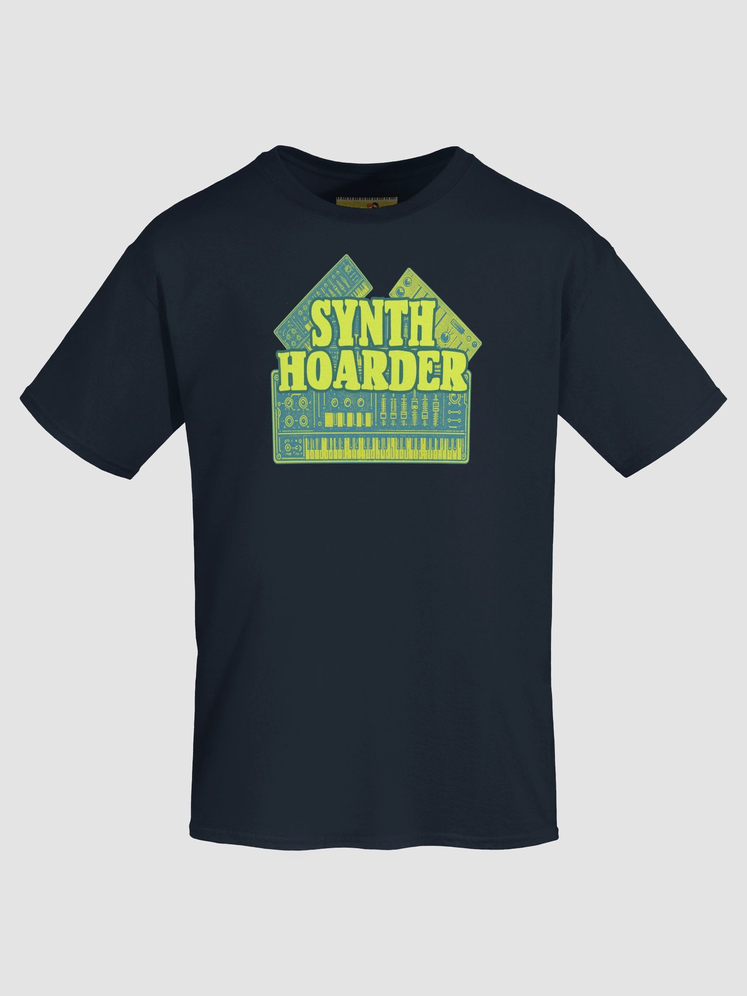 SYNTH HOARDER, by Frank Fonik Unisex t-shirt product image (5)