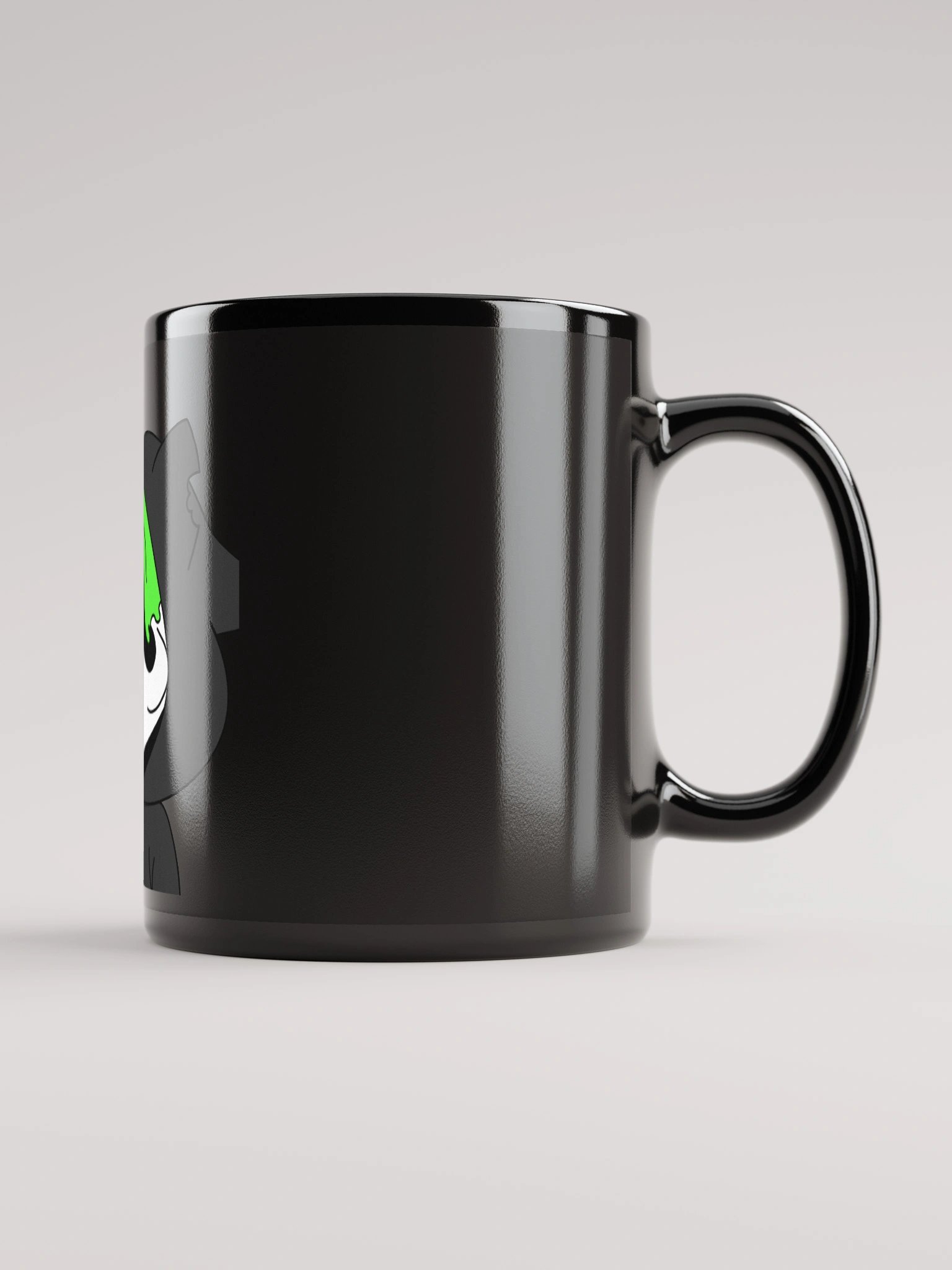 Black Glossy Obieface Mug product image (1)