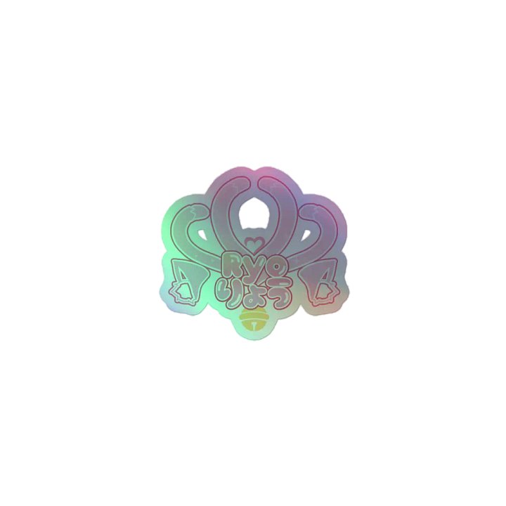Ryo Logo Holographic Sticker product image (1)