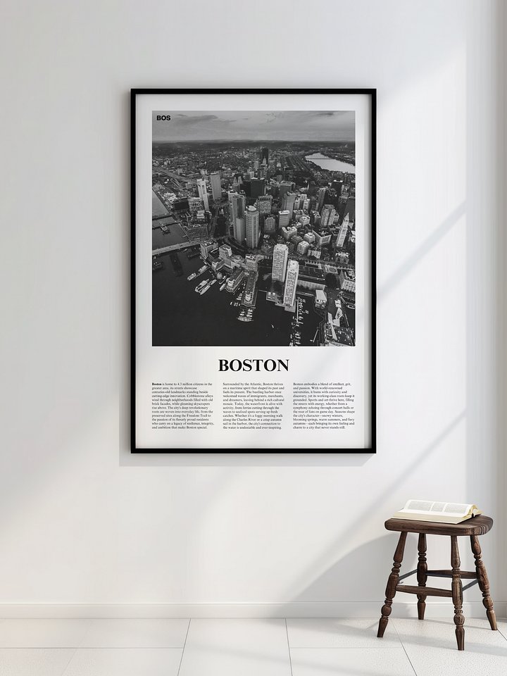 Boston 01 Newspaper Poster product image (2)
