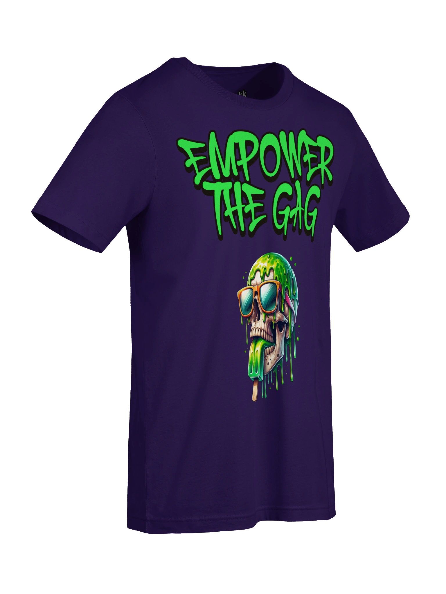 Neon Skull Slime Tee product image (7)