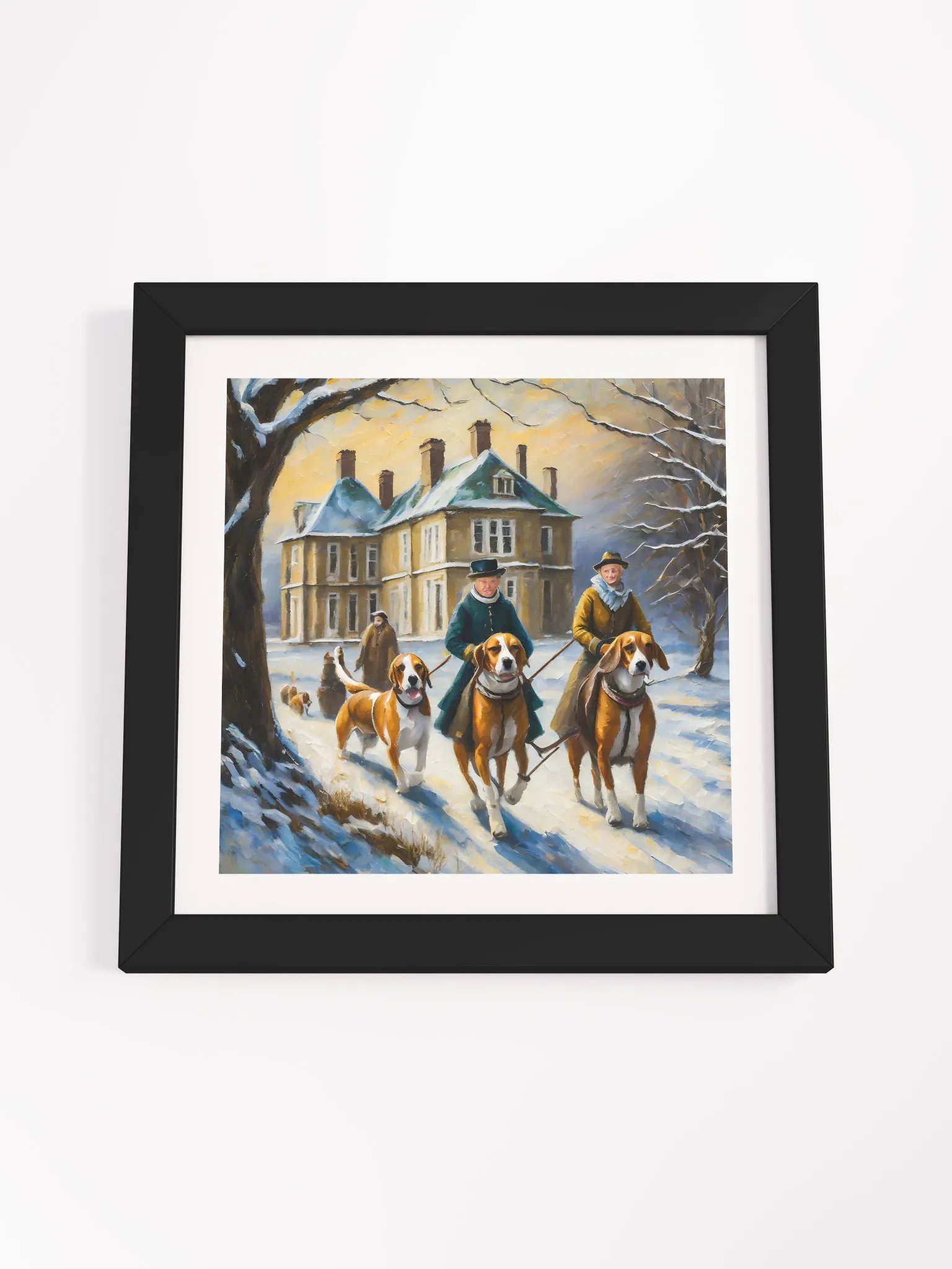 Winter Stroll - Framed Matte Poster product image (58)