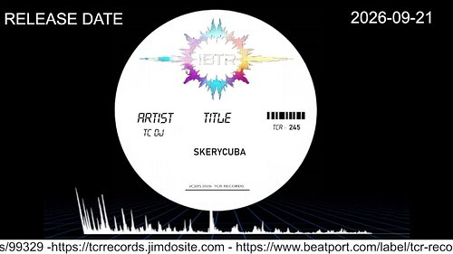 We've just released our new album: Skerycuba

A Skerycuba

B Skery Rave

C Skery Style

Produced : TC Dj
https://tcr-records....