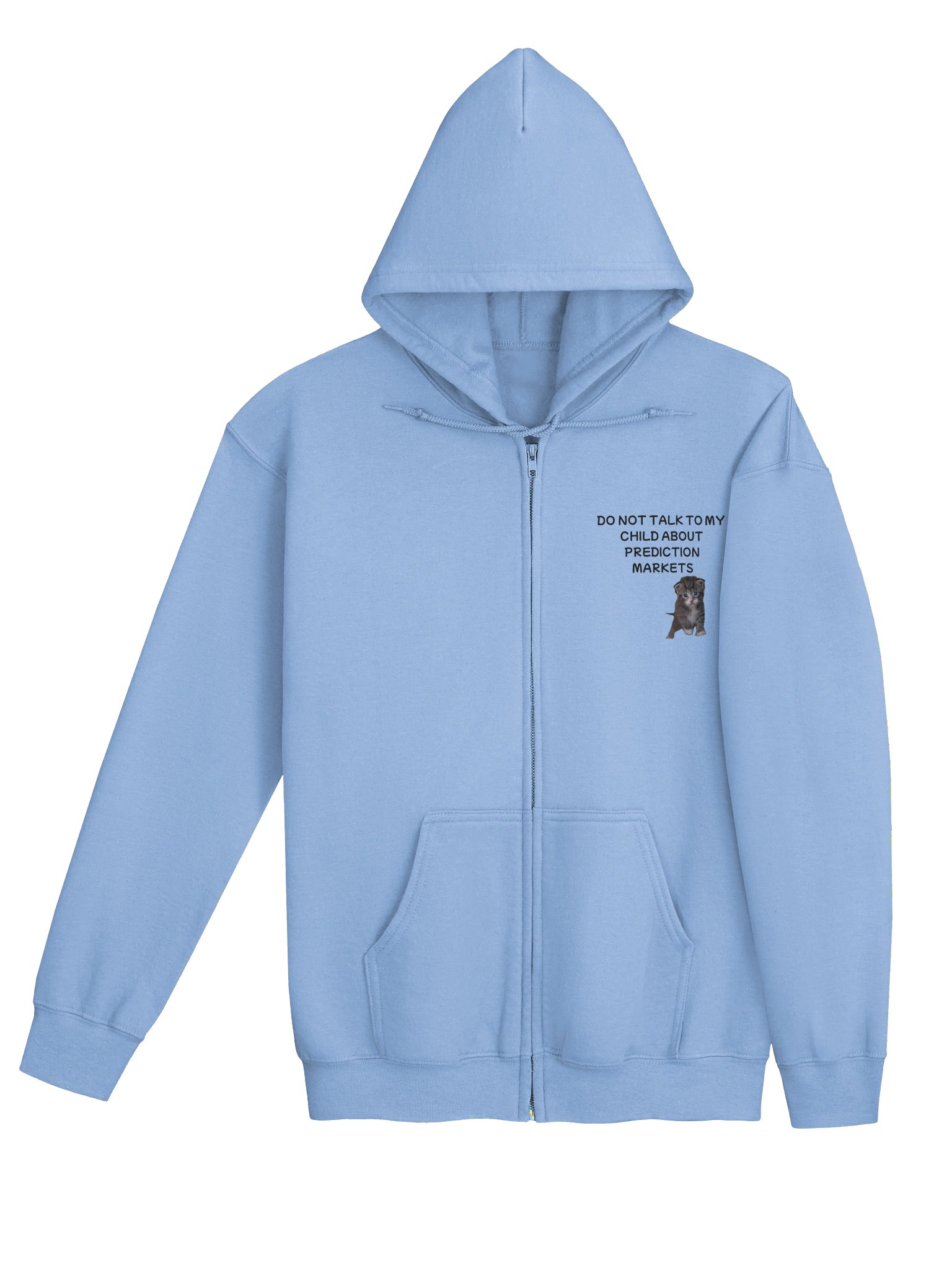 Do Not Talk to My Child About Prediction Markets Zip Hoodie product image (20)