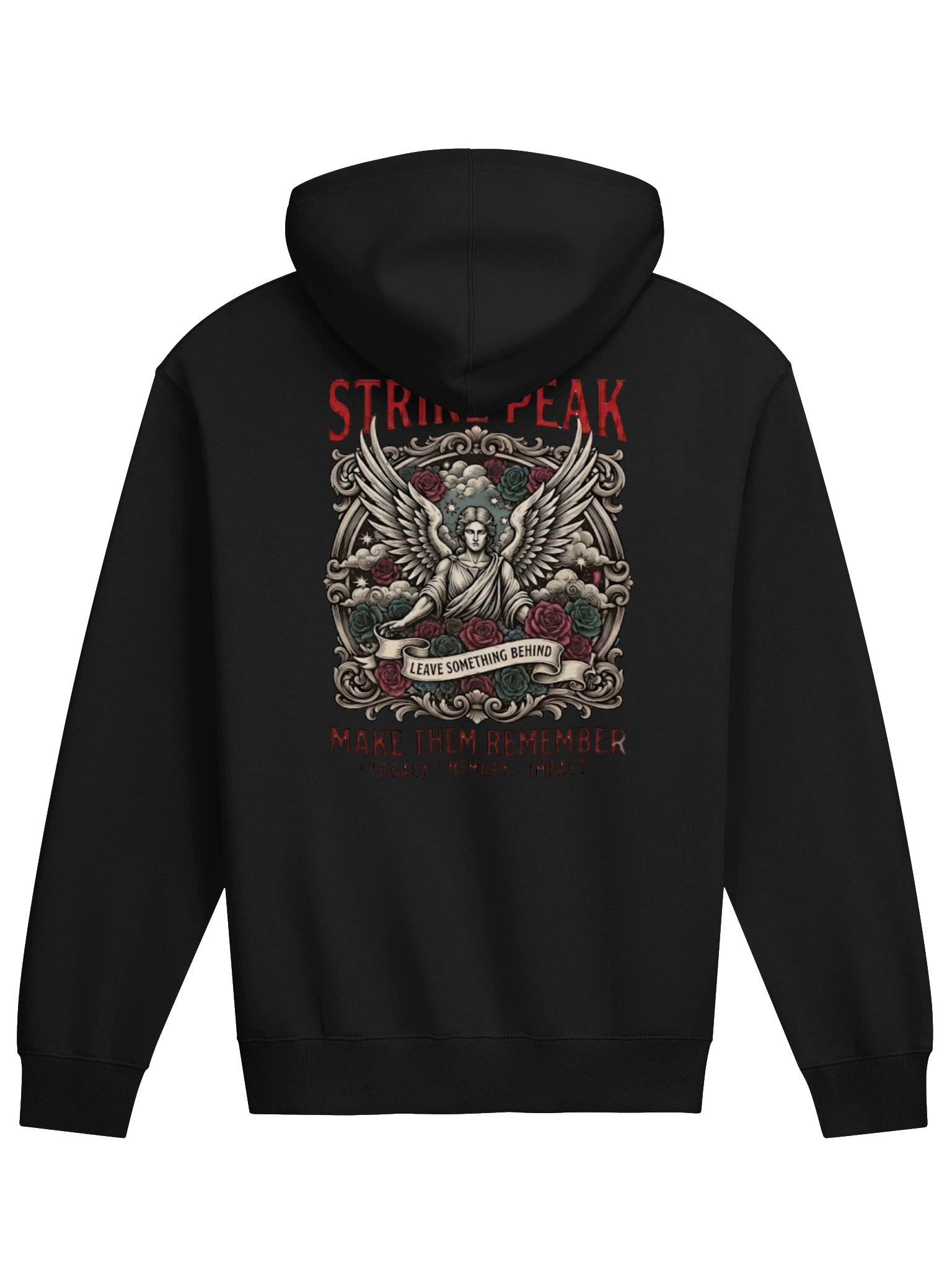Premium Heavyweight Oversized Hoodie - "Make Them Remember" Dual-Sided Statement Streetwear product image (8)