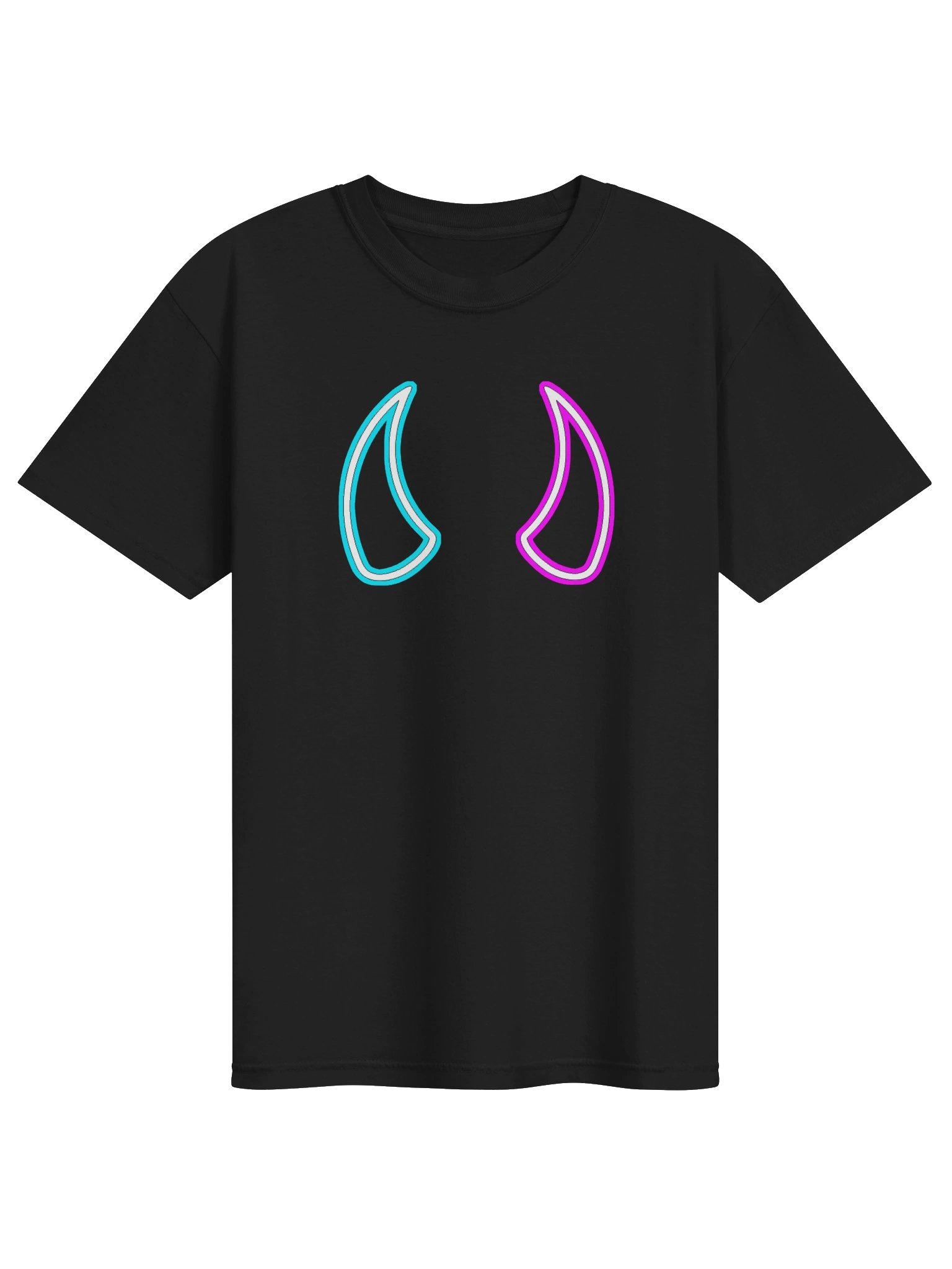 Neon horns basic tee product image (1)