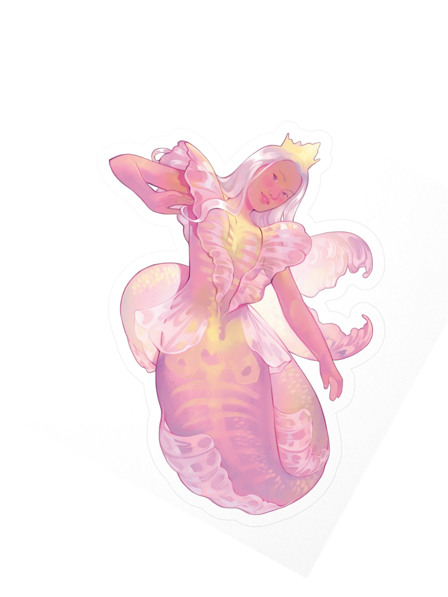 Mermaid Queen | Sticker product image (3)