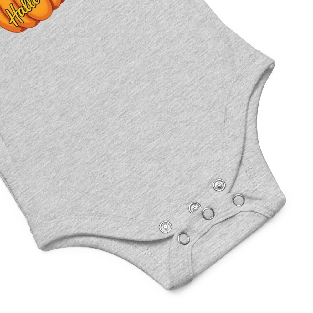 Witchy Sitting Pumpkin Cat Baby Romper Onesie product image (3)