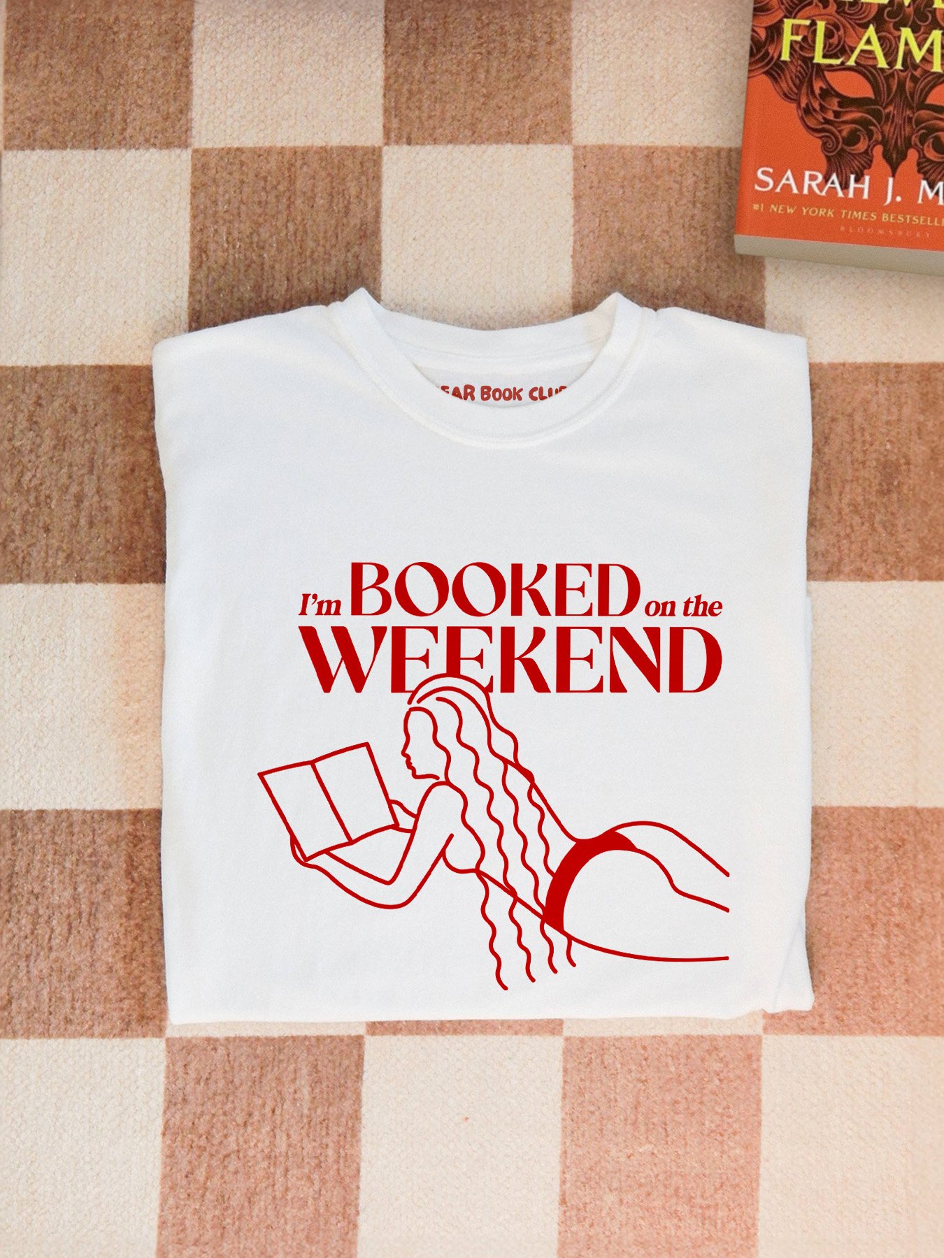 I'm Booked on the Weekend - Baby Tee product image (3)