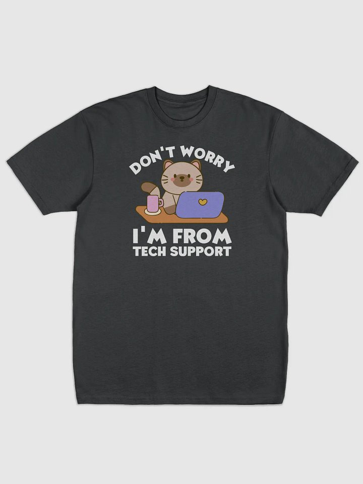 Cozy Cartoon Animal Laptop Tee product image (1)