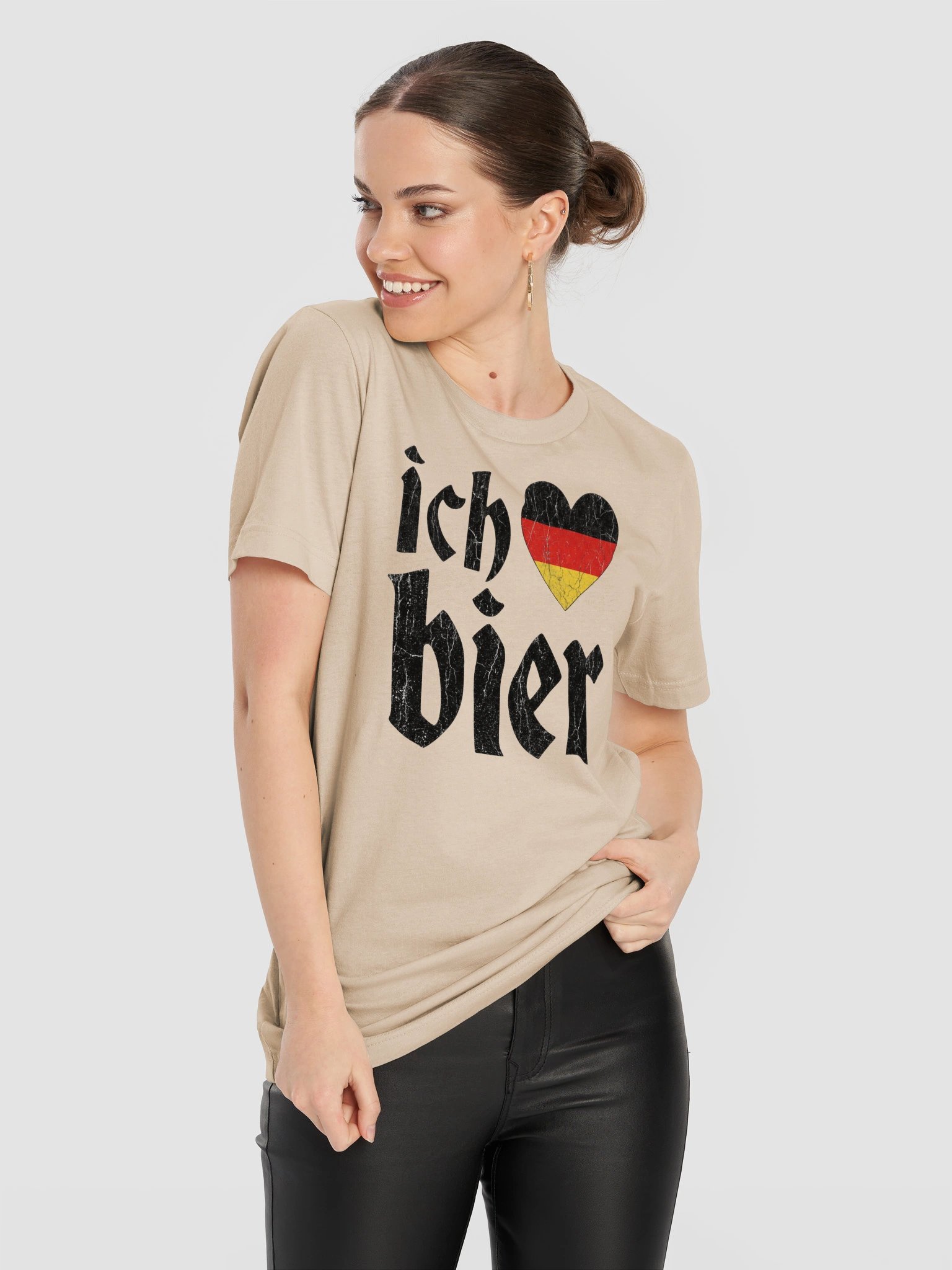 Ich Liebe Bier German Flag Shirt — Vintage Oktoberfest Beer Lover Tee product image (11)