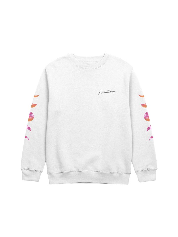 Crystal Cave Sweatshirt WHITE product image (1)