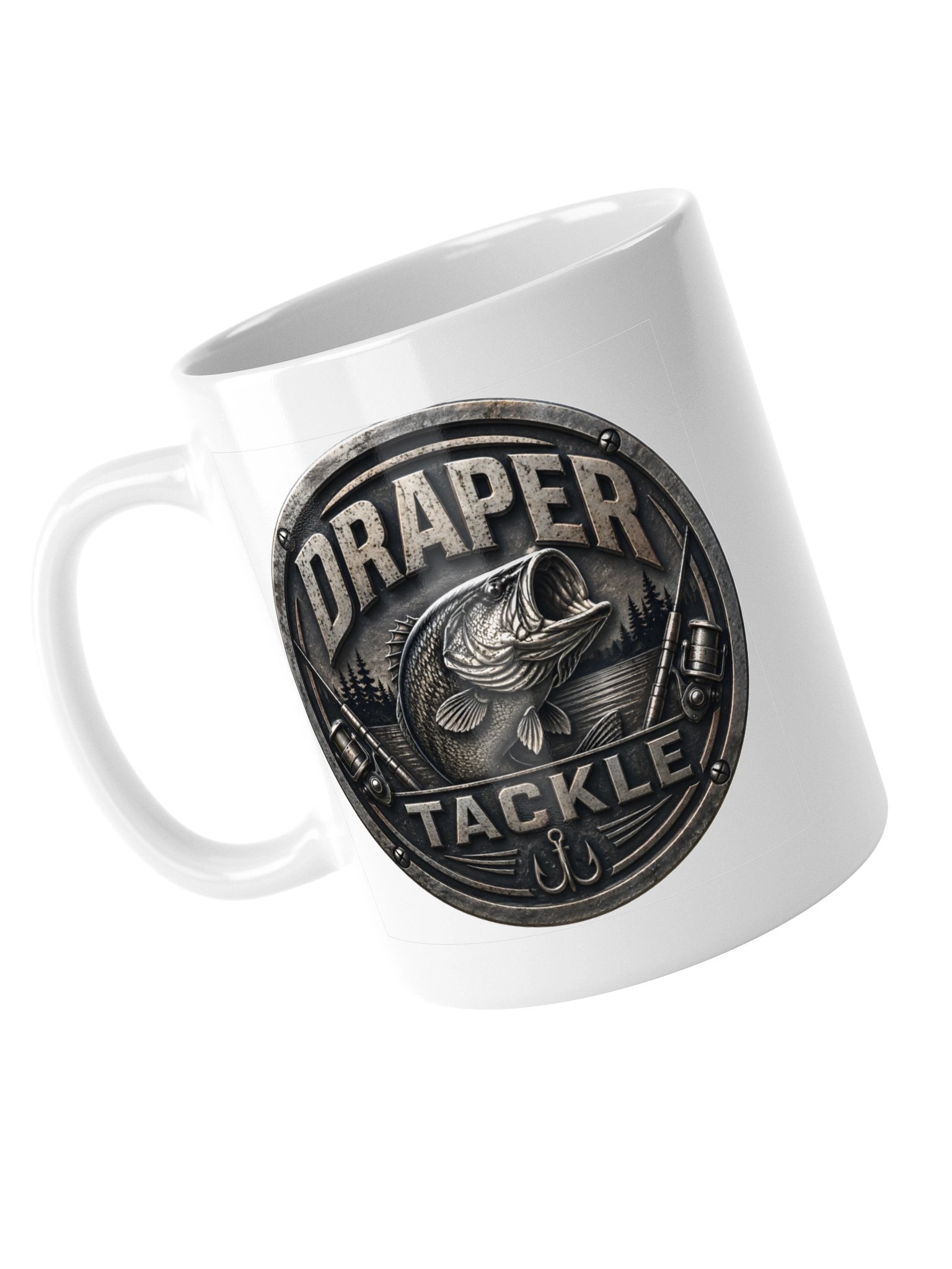 Draper Tackle Fishing Emblem Mug product image (9)