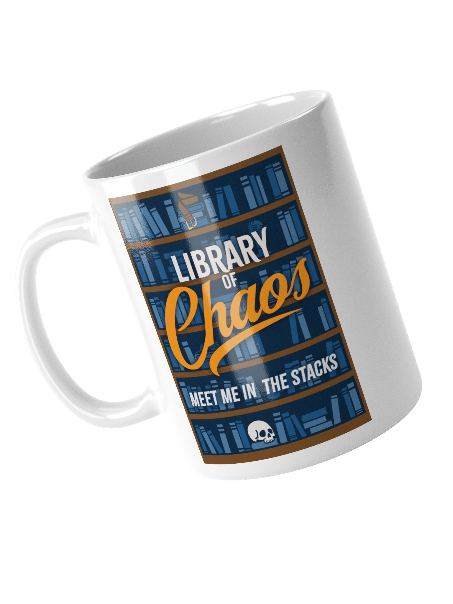 Library of Chaos Mug White product image (4)