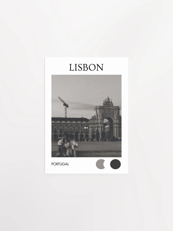 Lovers in Rua Augusta - Black & White product image (1)