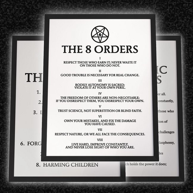 The 8 Orders, Faults &amp; Statements
