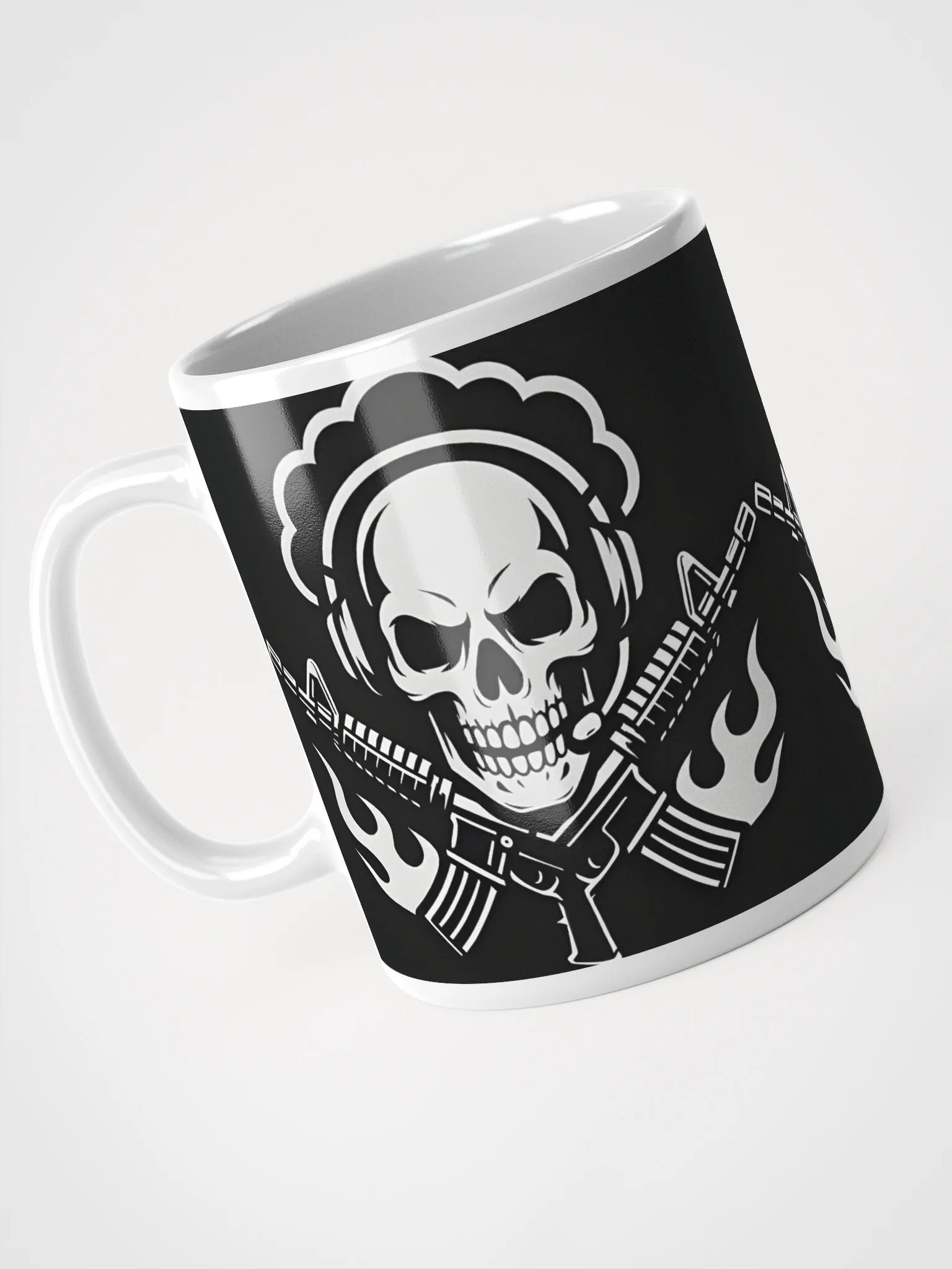 ☕ Atomic Fire Gaming Mug – “Locked & Loaded” Edition product image (7)