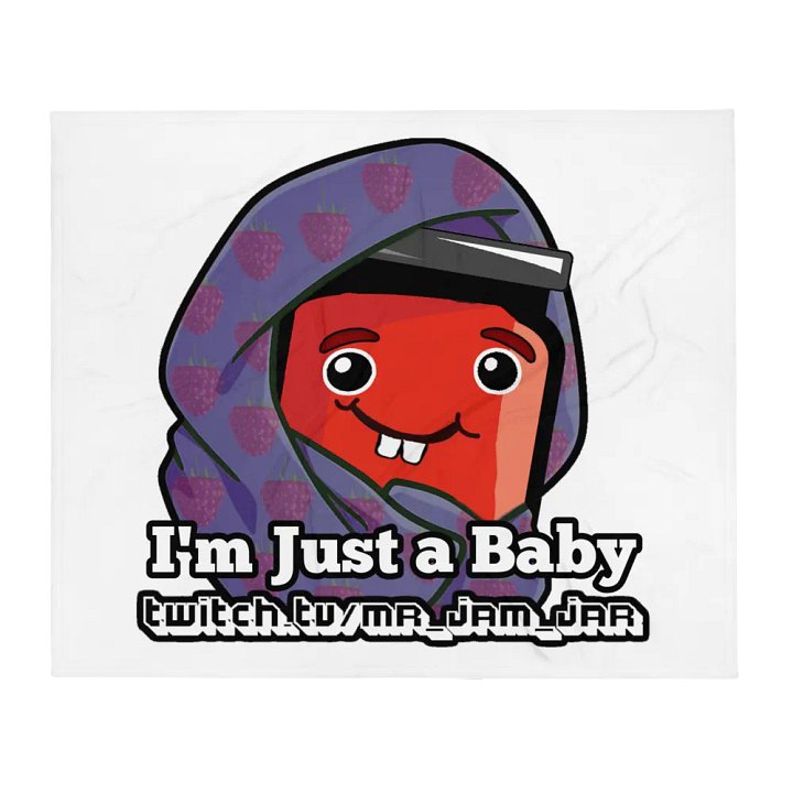 Just a Baby Throw Blanket product image (2)