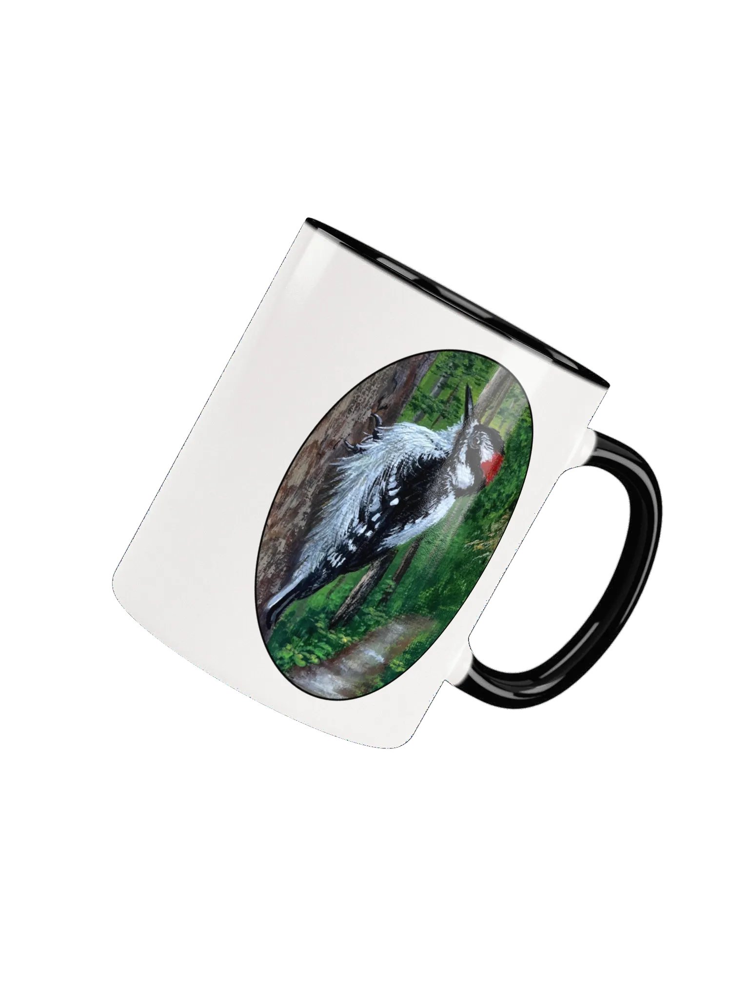 Downy Woodpecker Ceramic Mug product image (4)