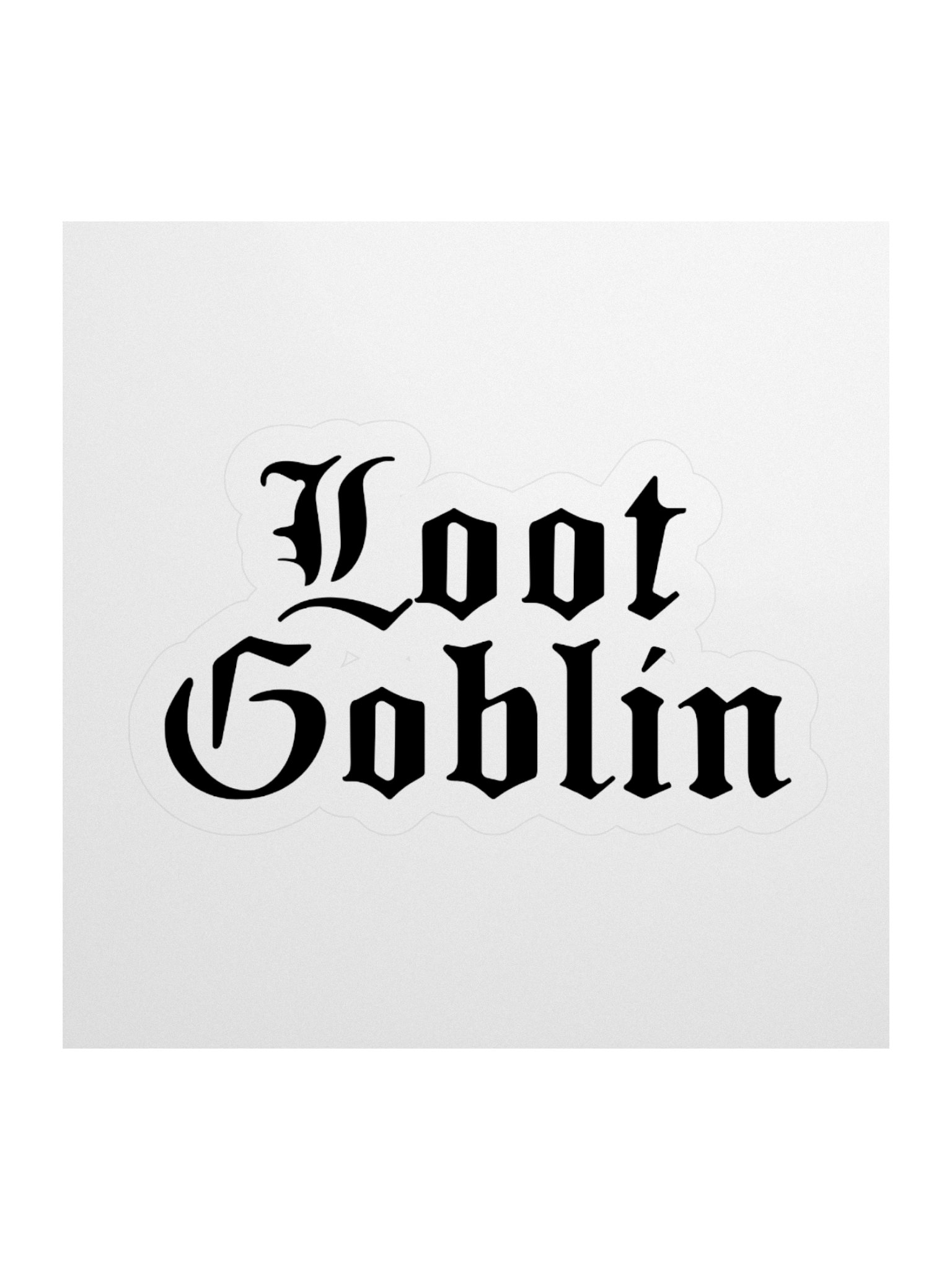 Loot Goblin || Sticker product image (1)