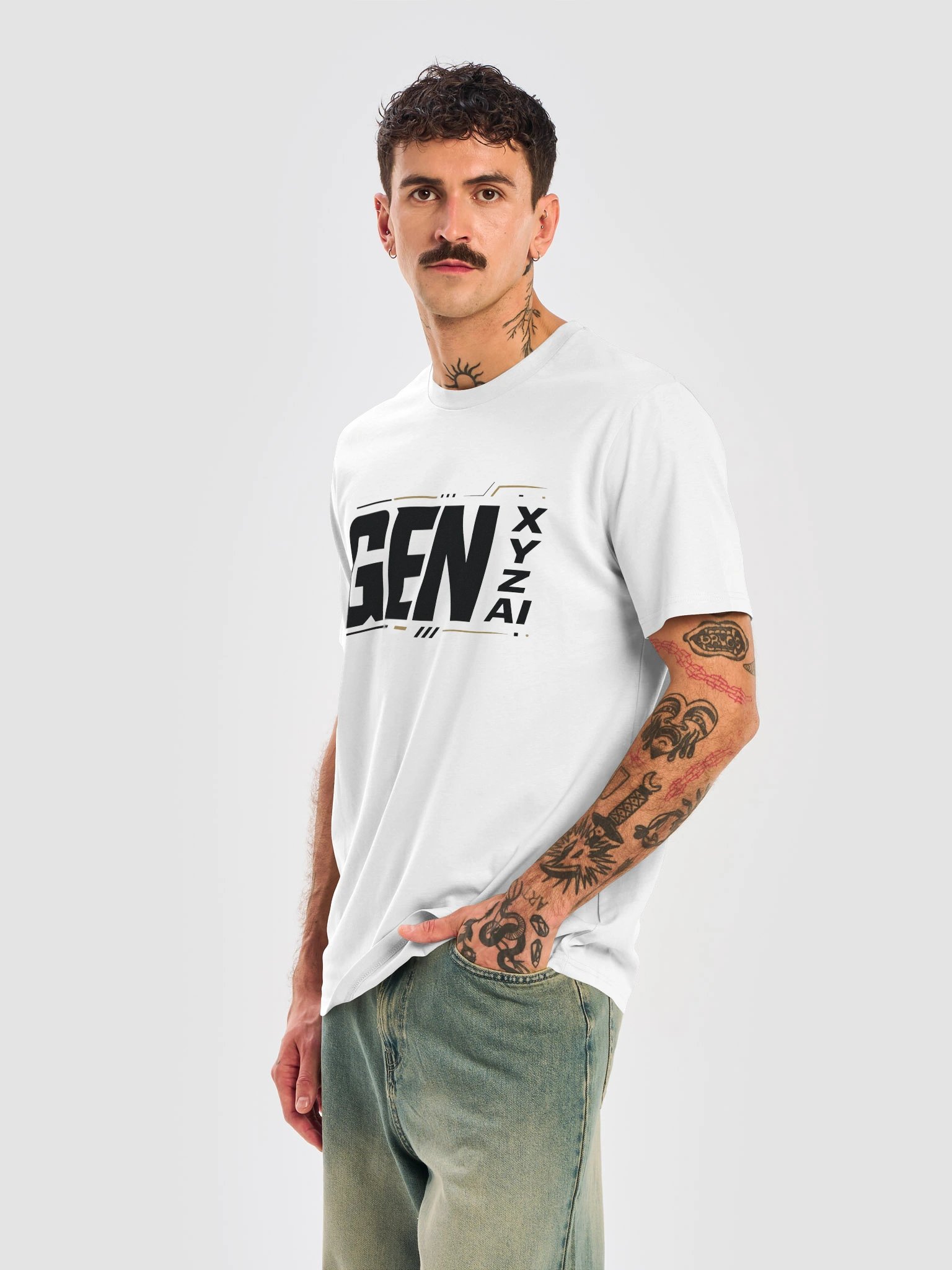 GEN X Y Z AI — The Last Generation Tee product image (14)