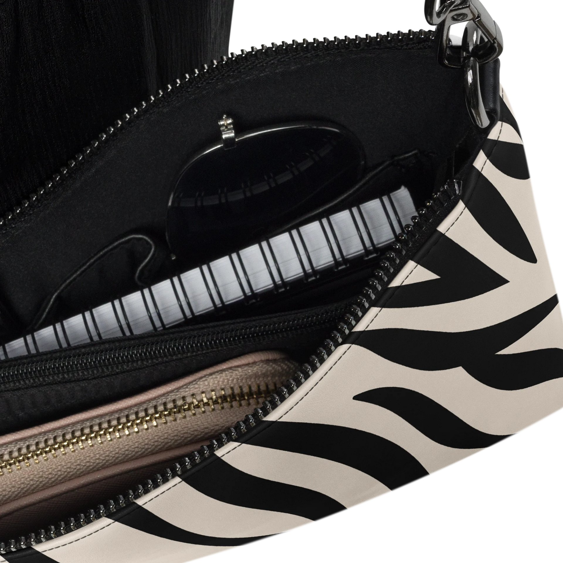 Zebra Wave All-Over Crossbody product image (7)