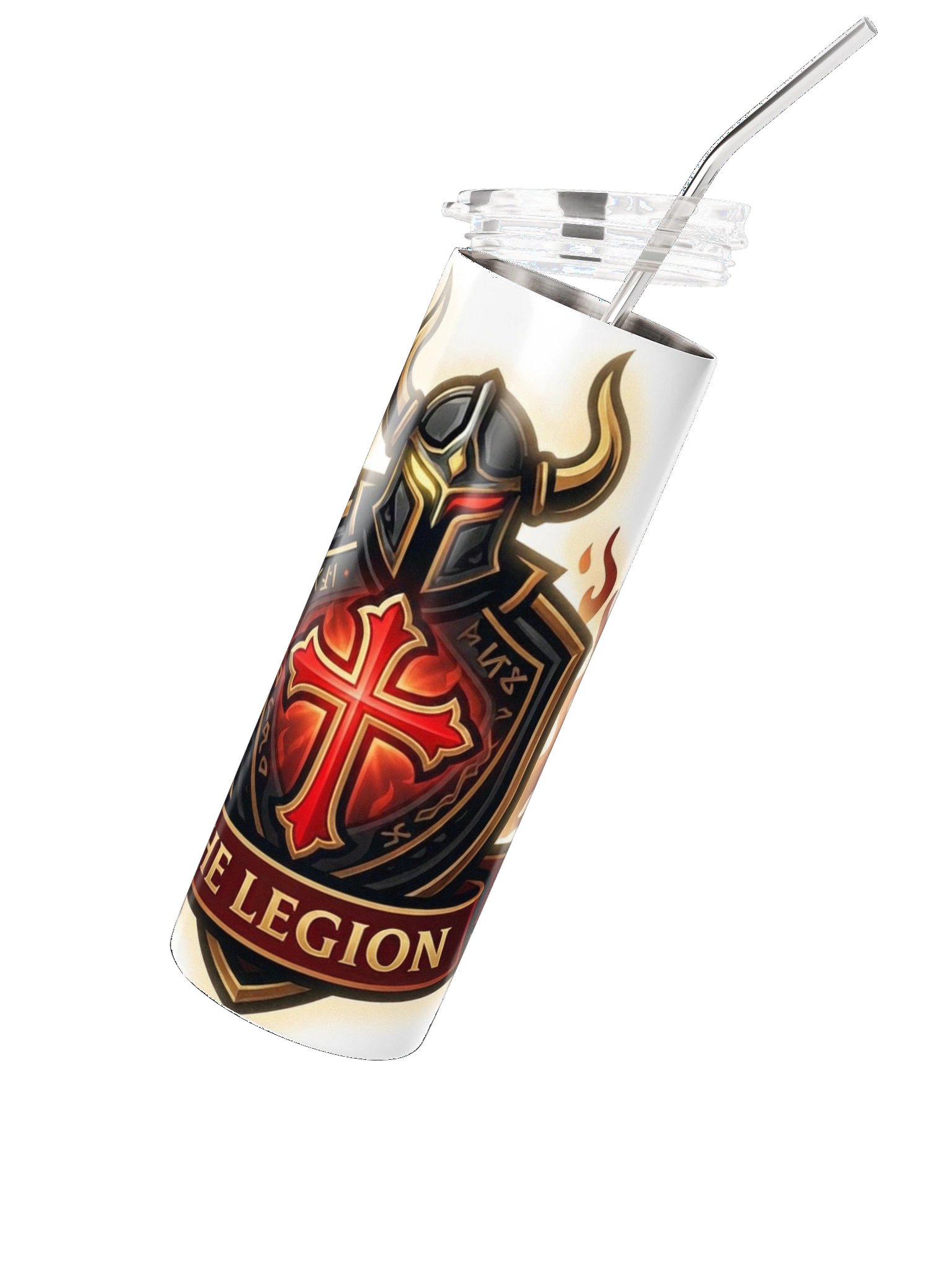 The Legion Flame White Tumbler product image (2)