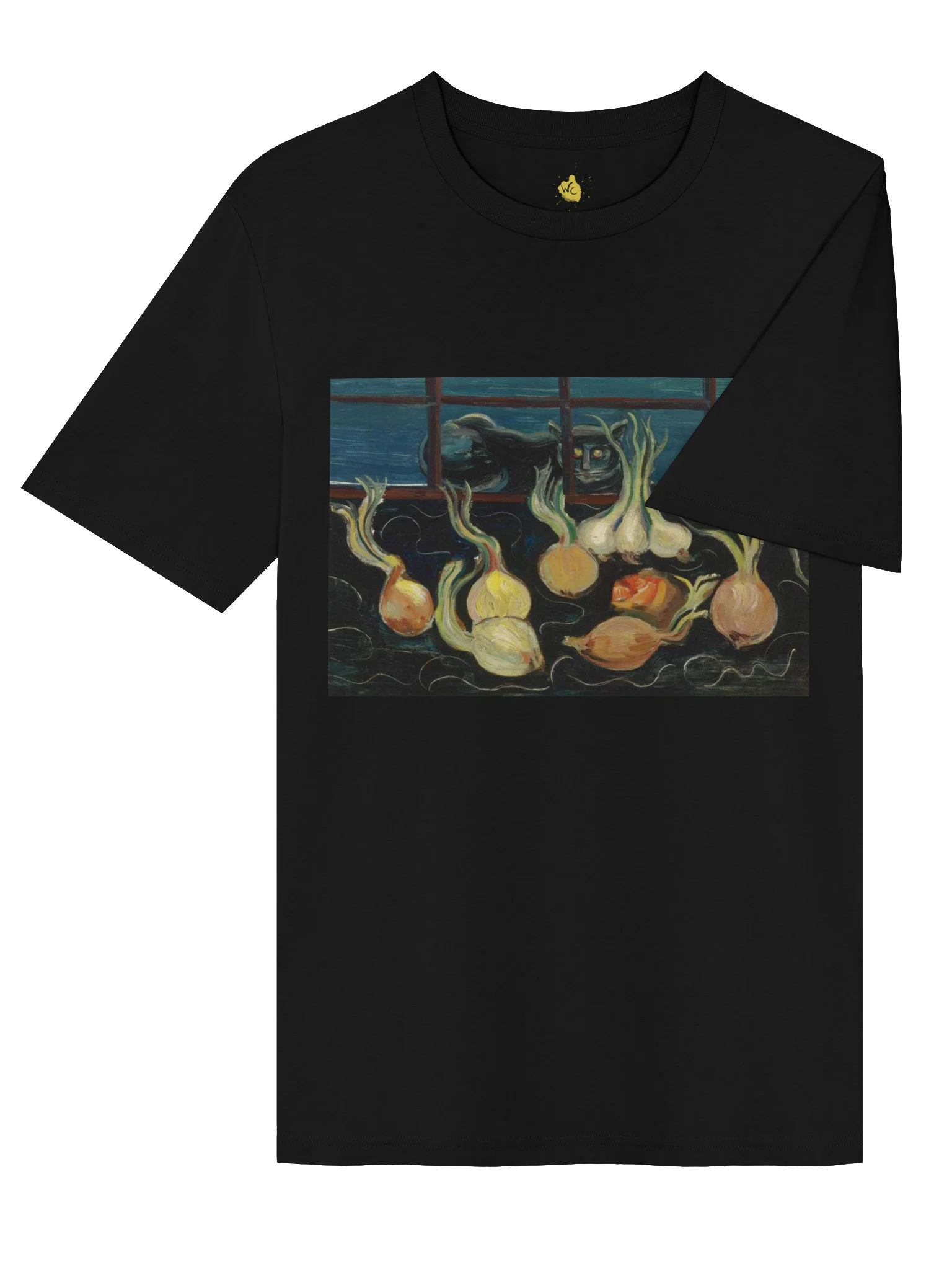 Cat and Onions - Organic Tshirt product image (4)