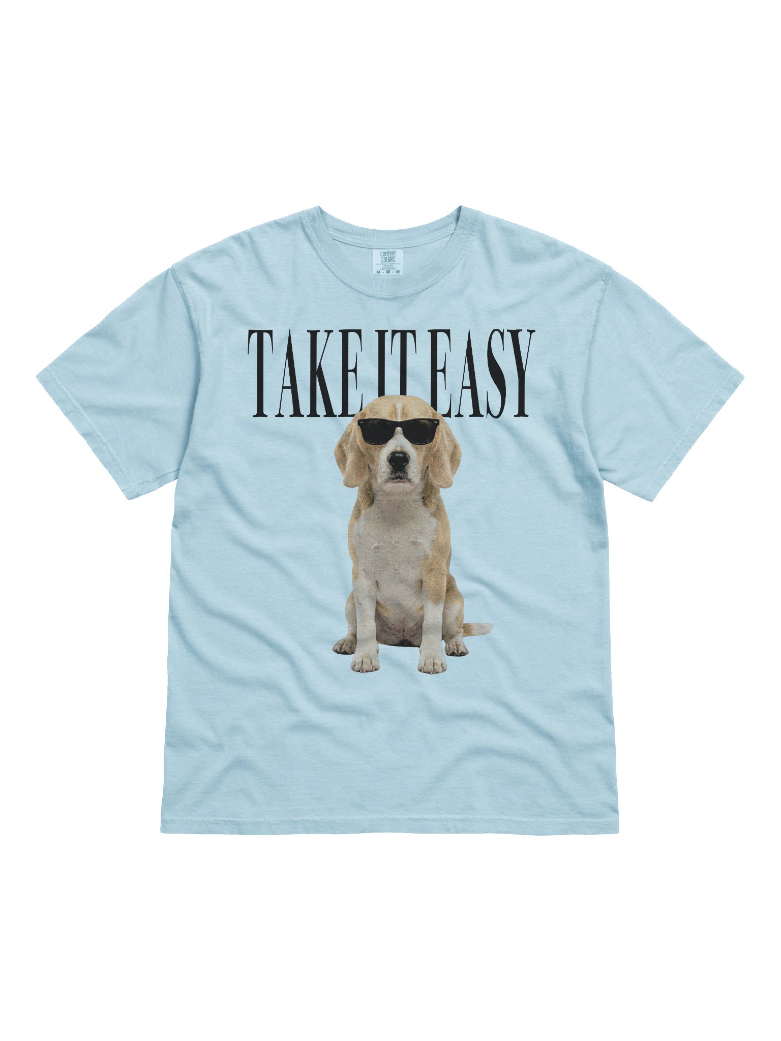 Take It Easy '90s Pop Vintage-Style T-Shirt for Beagle(Lemon) Owners product image (4)