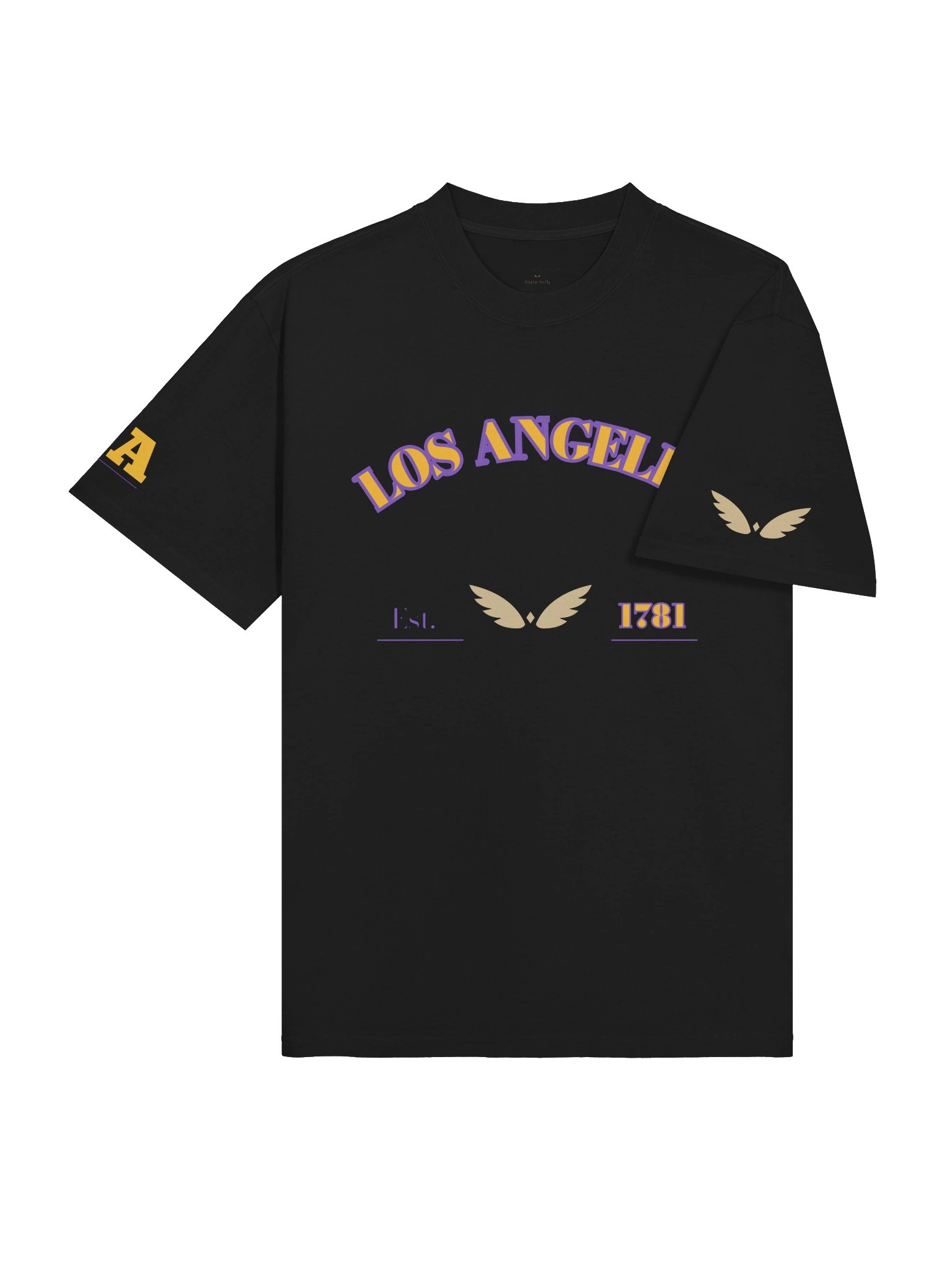 GAME DAY — City Of Angels · Tee · Faded Black product image (4)