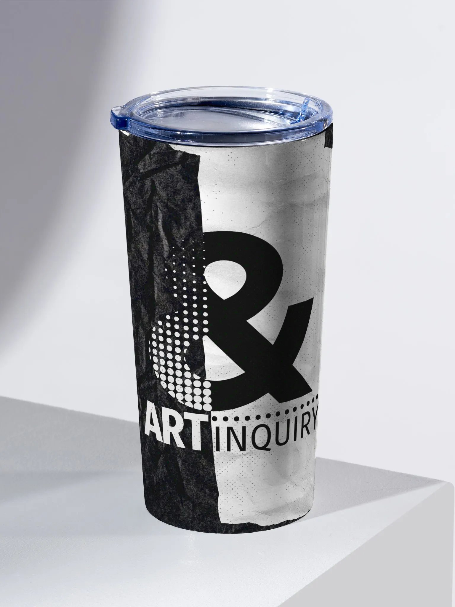 Art & Inquiry Torn Paper Stainless Steel Tumbler product image (2)