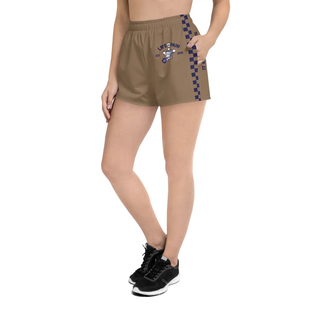 Life is Pain All Over Print Women's Shorts product image (11)