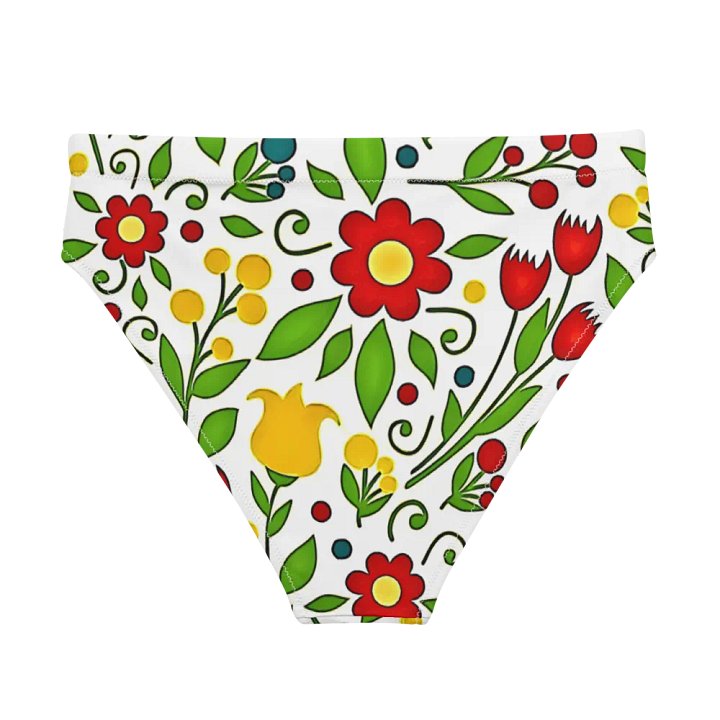 Symmetrical Garden High Waisted Bikini Bottom product image (2)