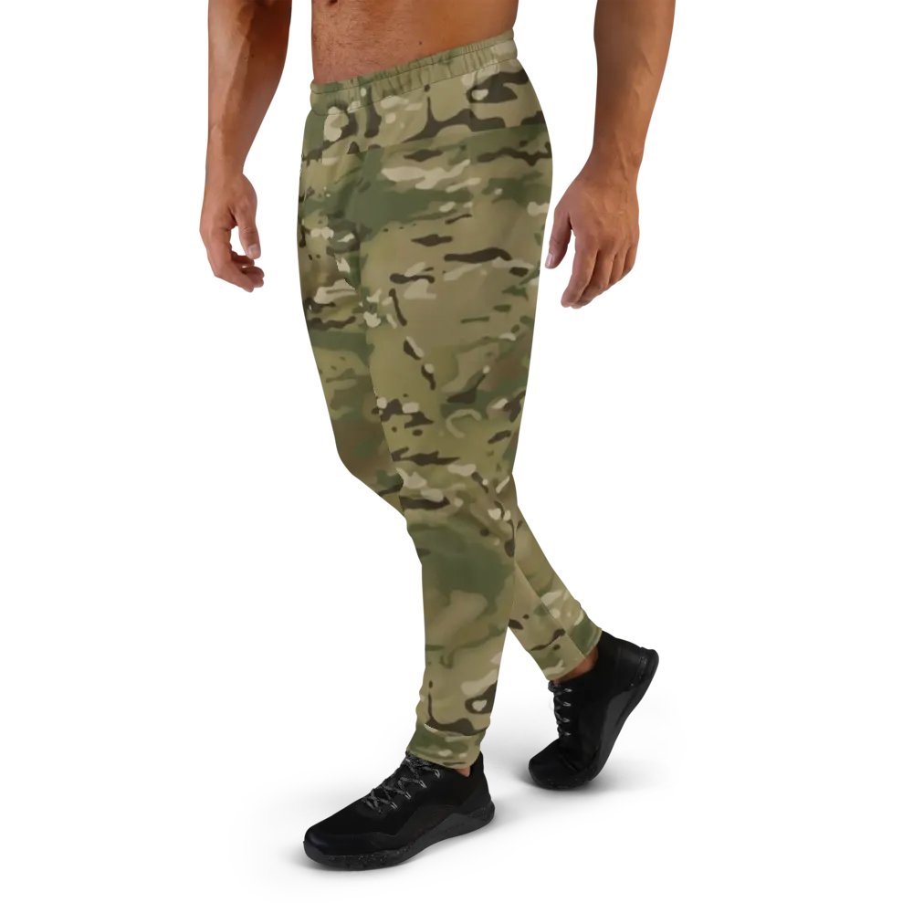 Faithful Camo: 1 Corinthians 16:13 Male Joggers - Multicam product image (1)