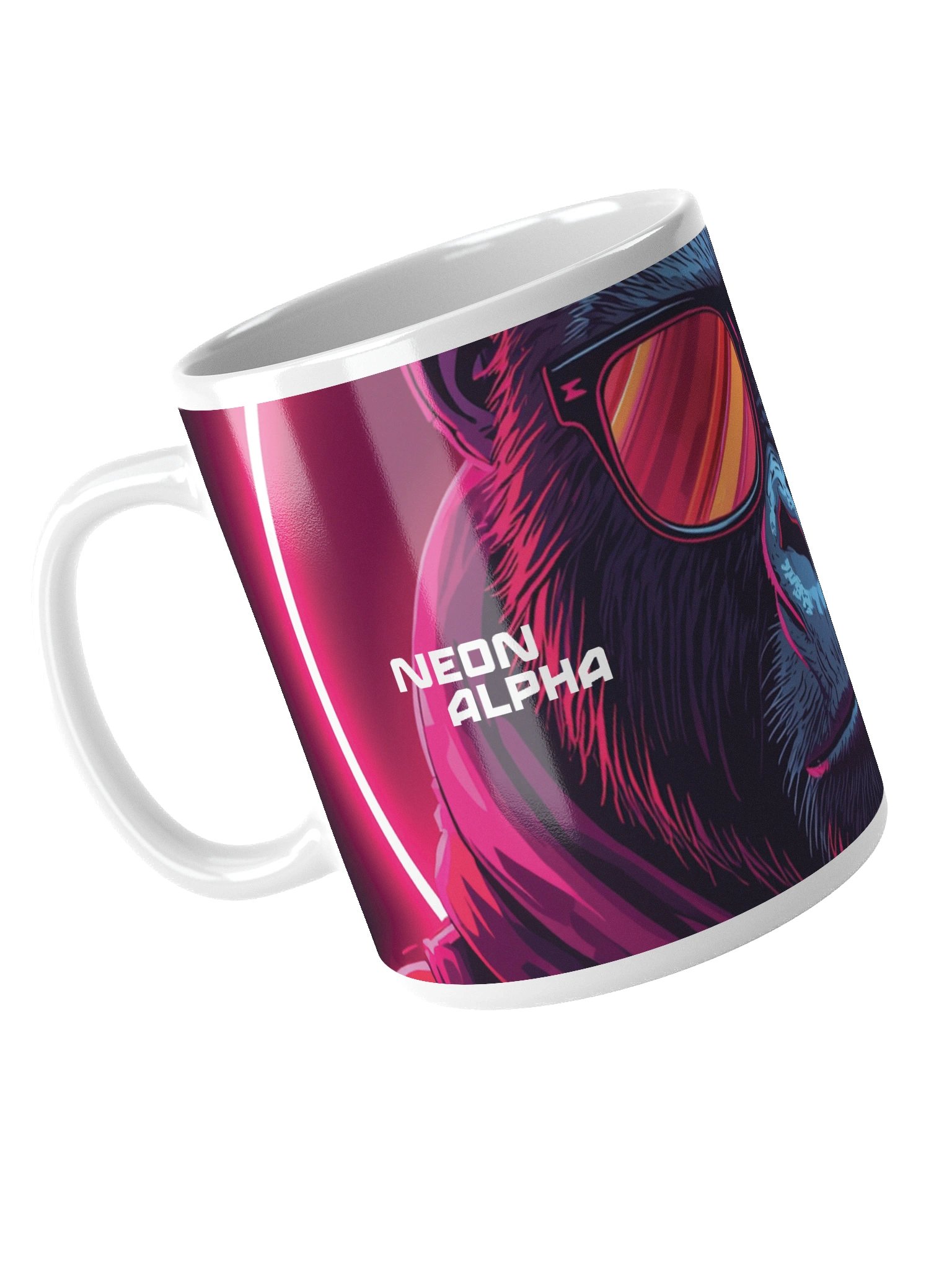 Neon Alpha Gorilla Mug product image (5)
