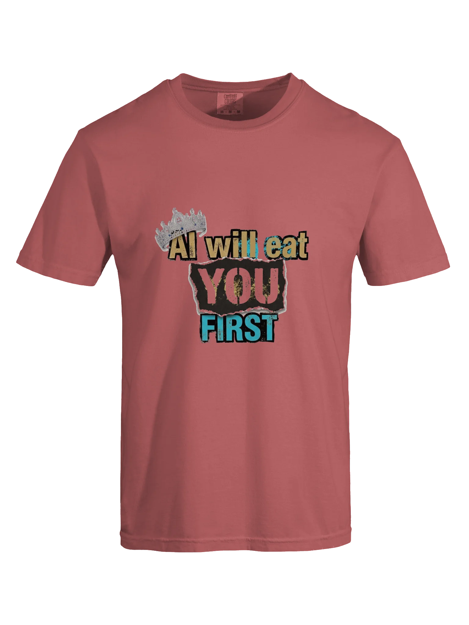 AI Will Eat YOU First Shirt – Funny AI Meme Graphic Tee product image (62)