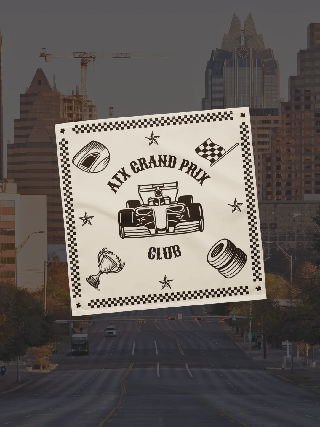 Cream Racer Bandana product image (2)