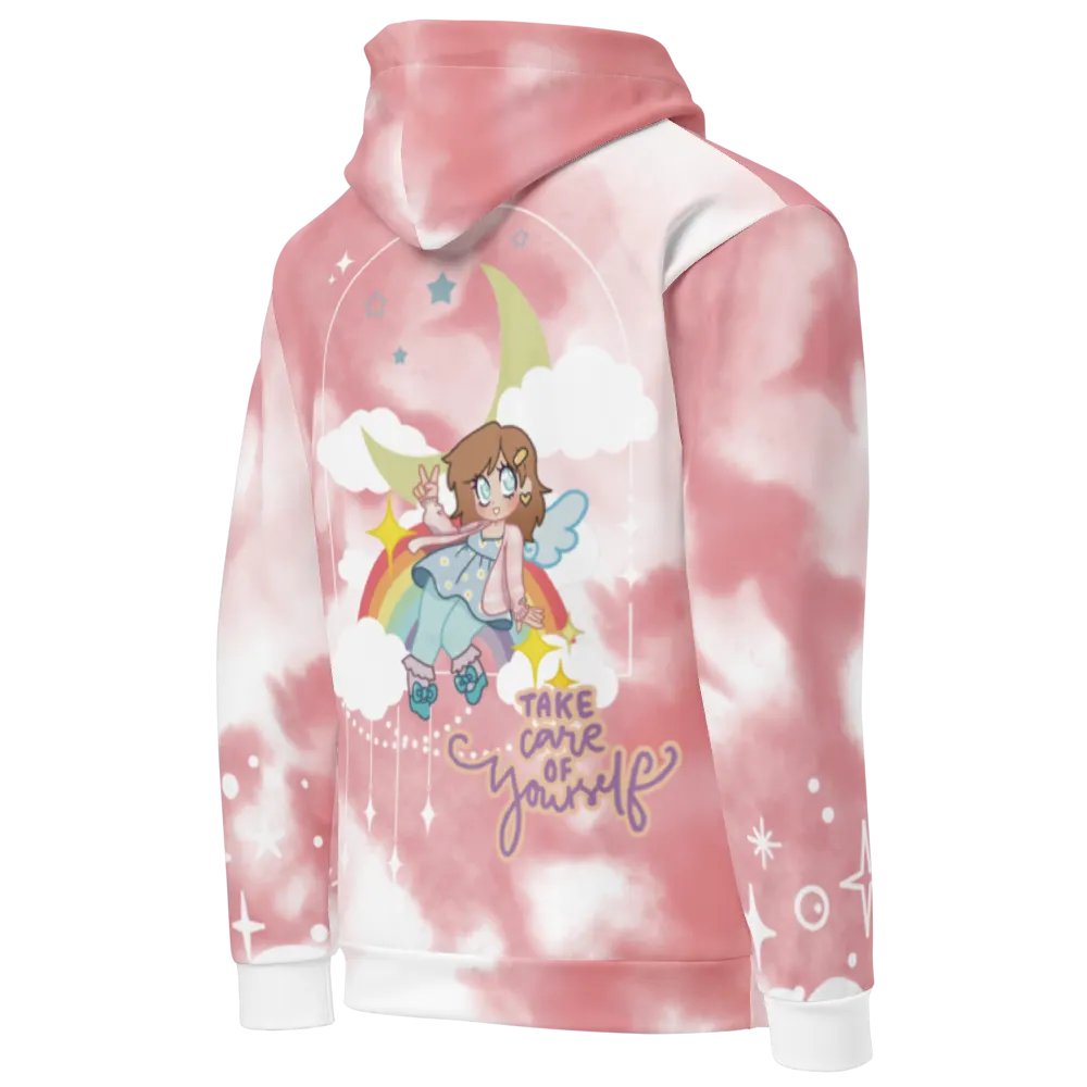 Rainbow Dreams Acid Washed Hoodie product image (5)