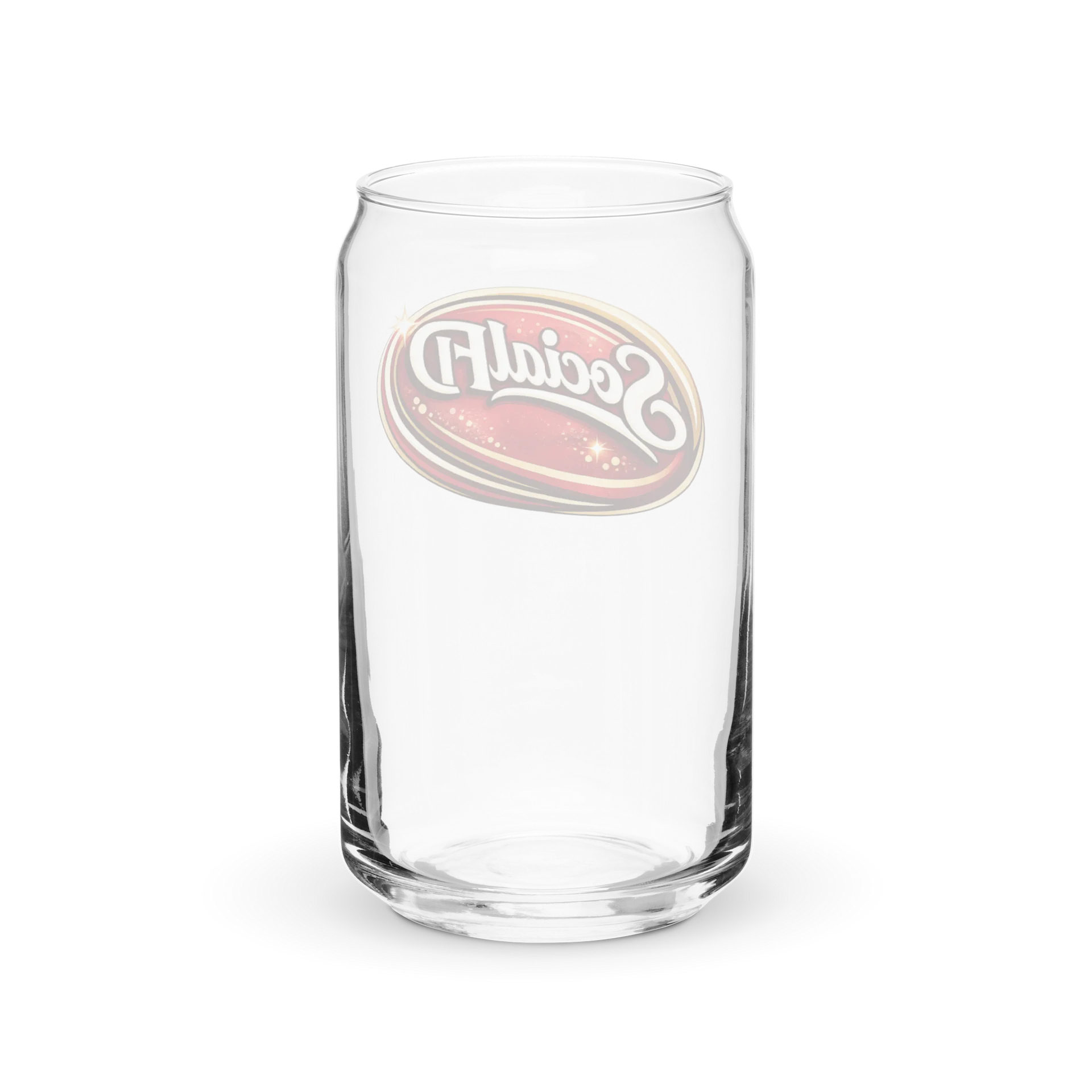 Vintage SocialFD Can Glass product image (6)