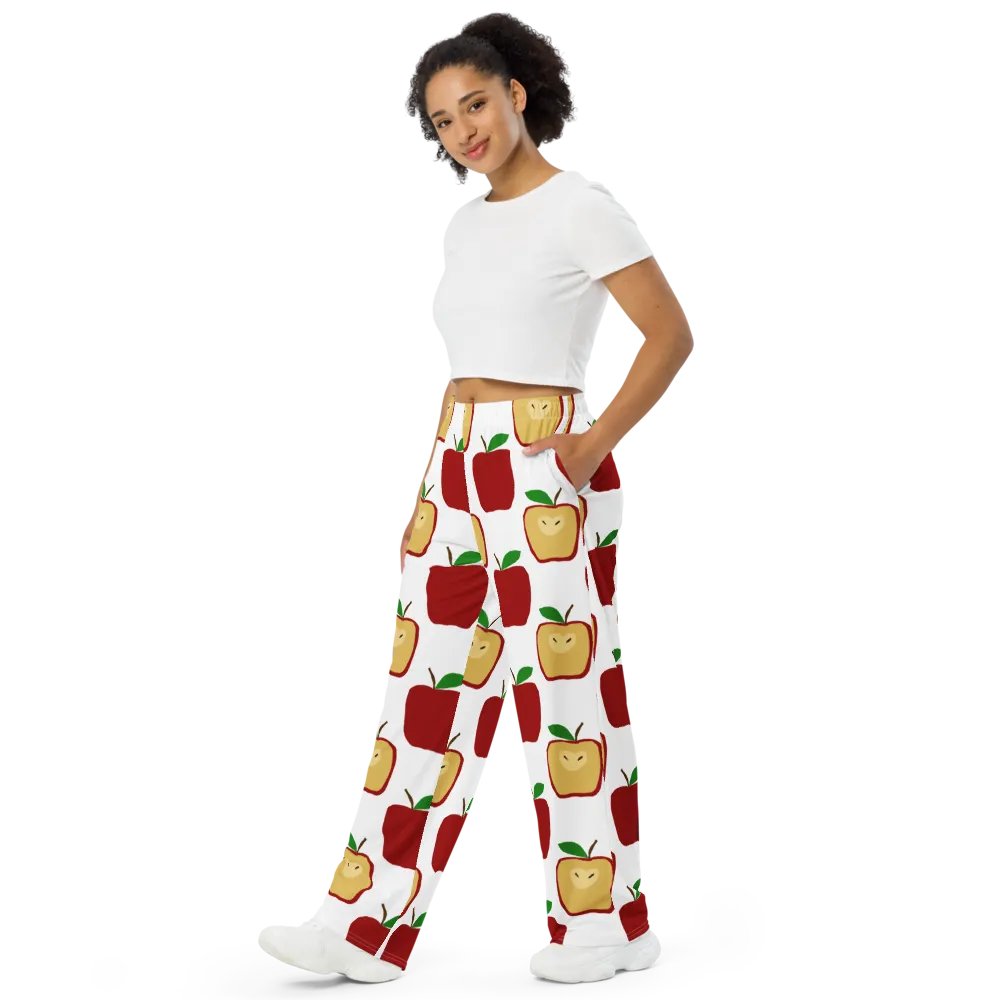 Apple Polkadots Wide Leg Pants product image (4)