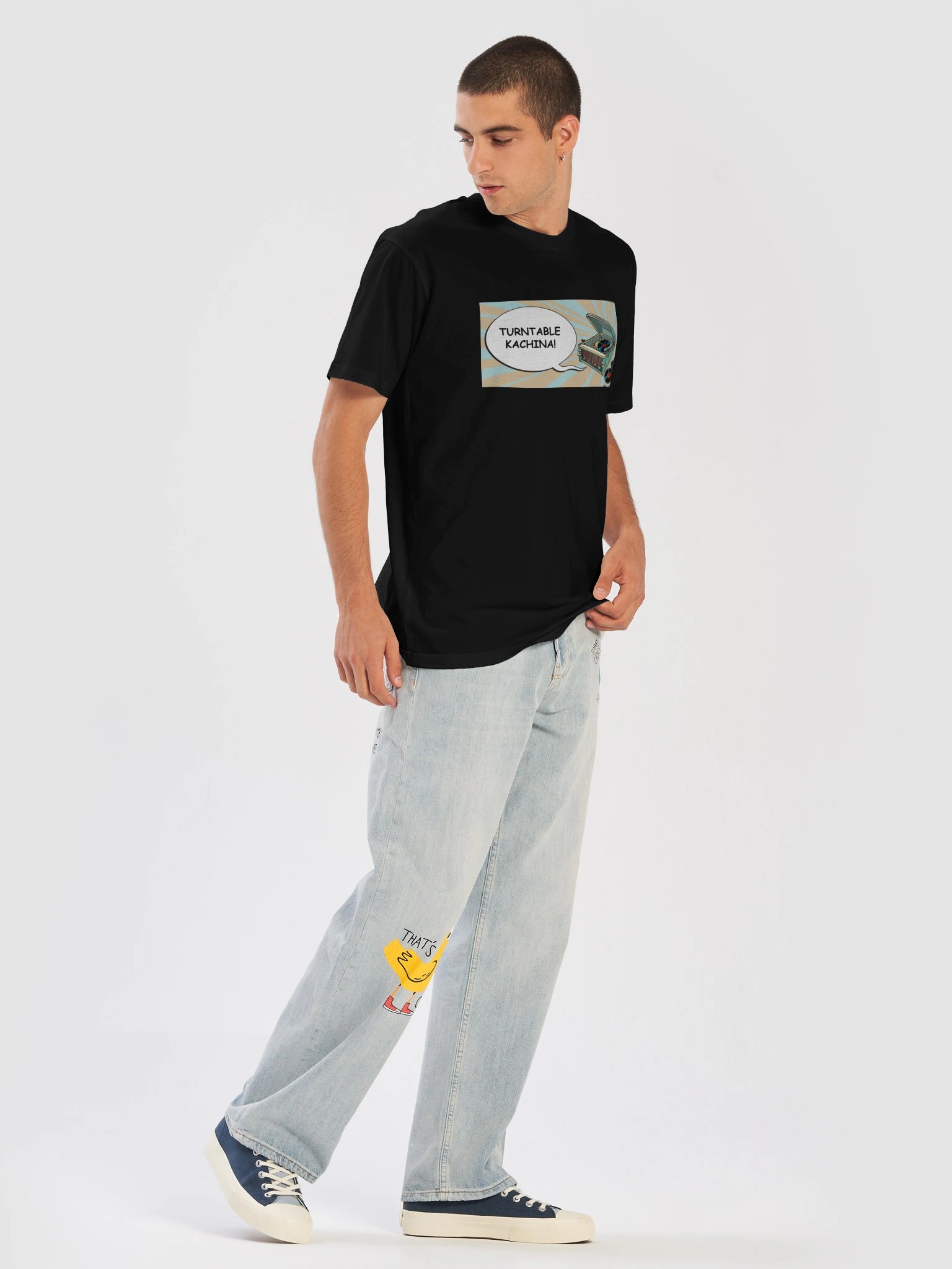 Turntable Kachina - Let The Record Speak T-shirt product image (5)