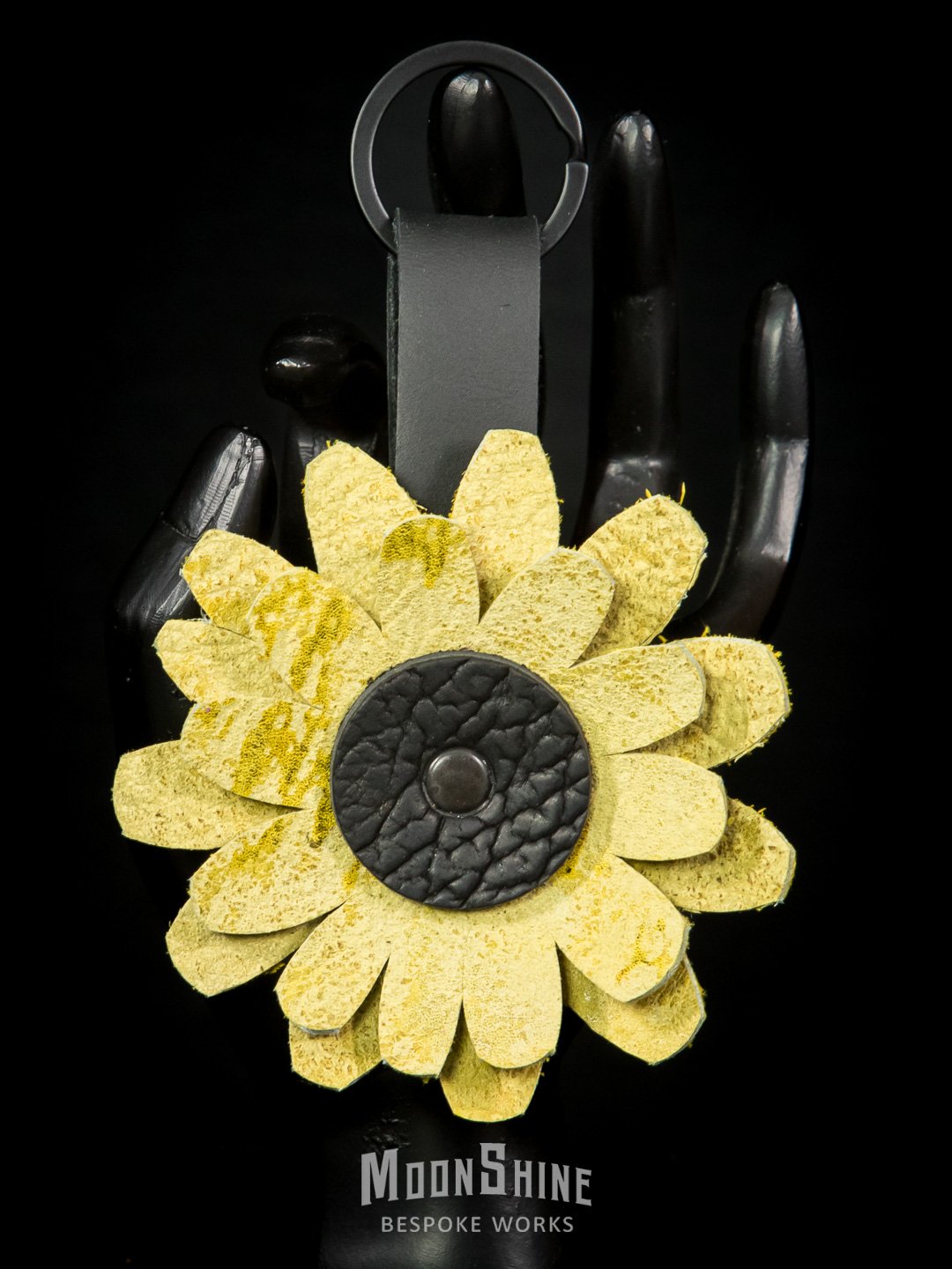 Hair on Hide Sunflower Charm product image (1)