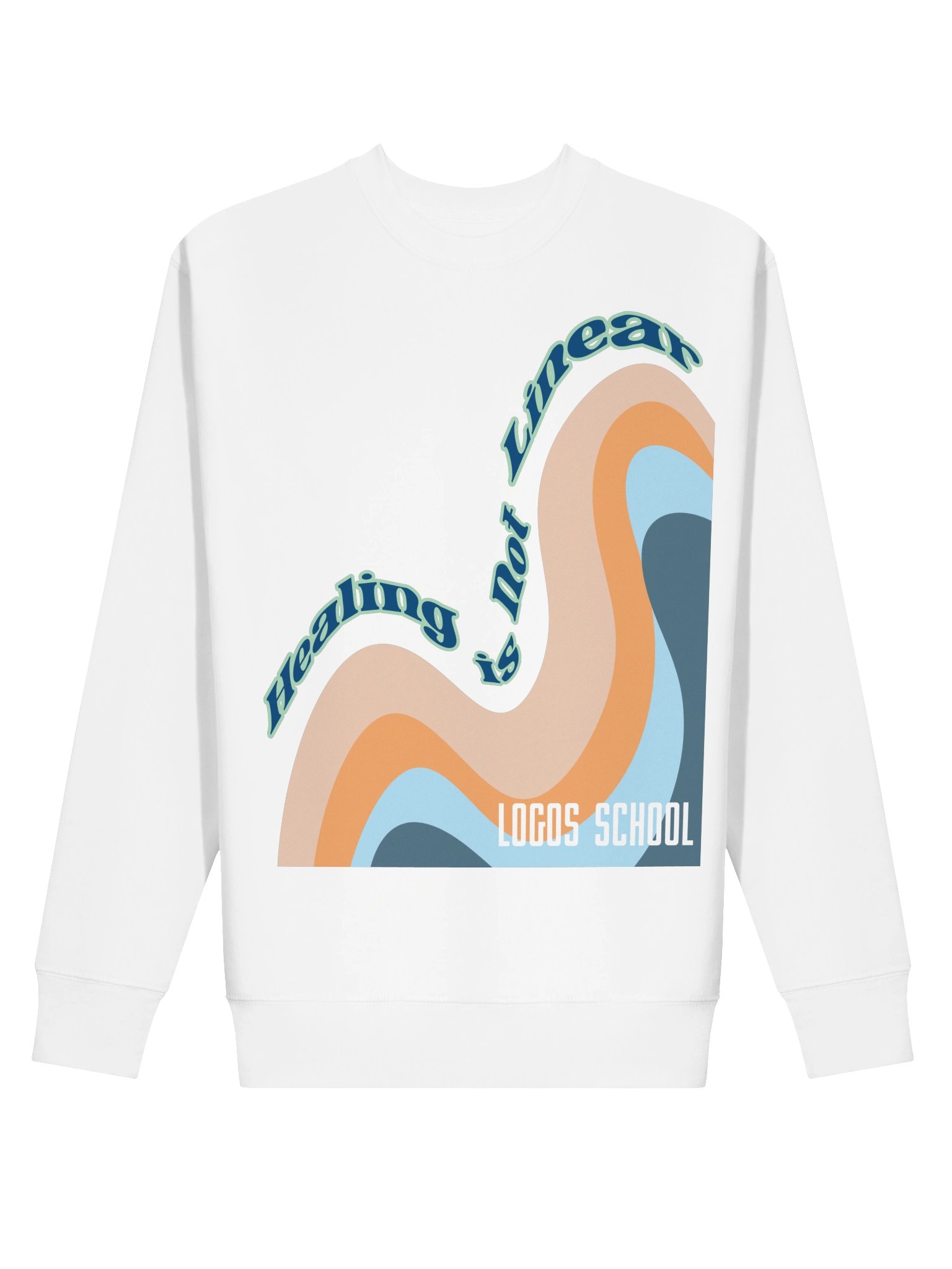 Healing is Not Linear Sweatshirt - Cotton Heritage product image (5)